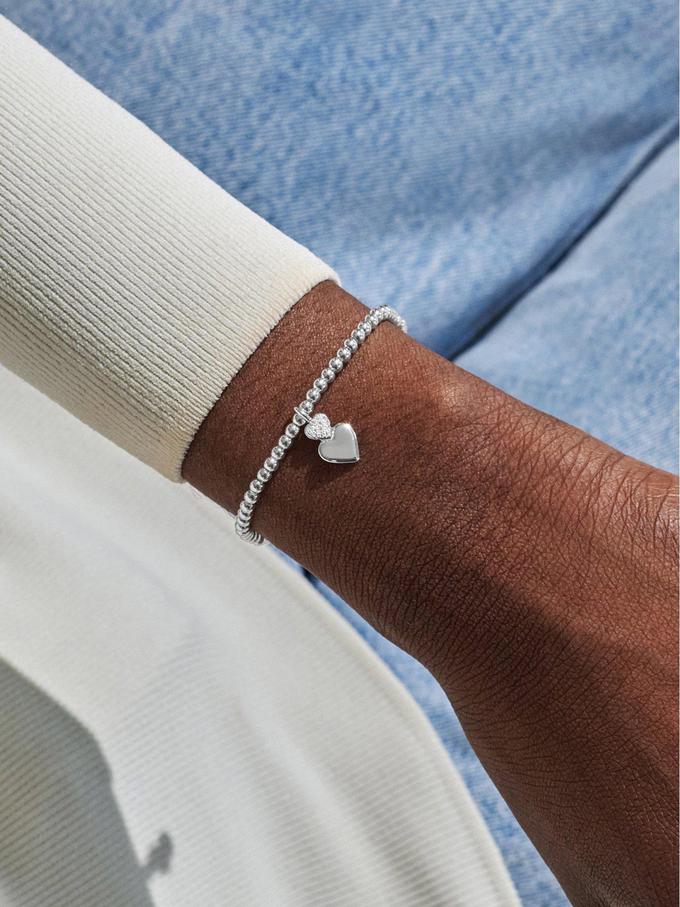 Image 2 of 5 of Joma Jewellery A Little Best Little Sis Bracelet - Silver Plated