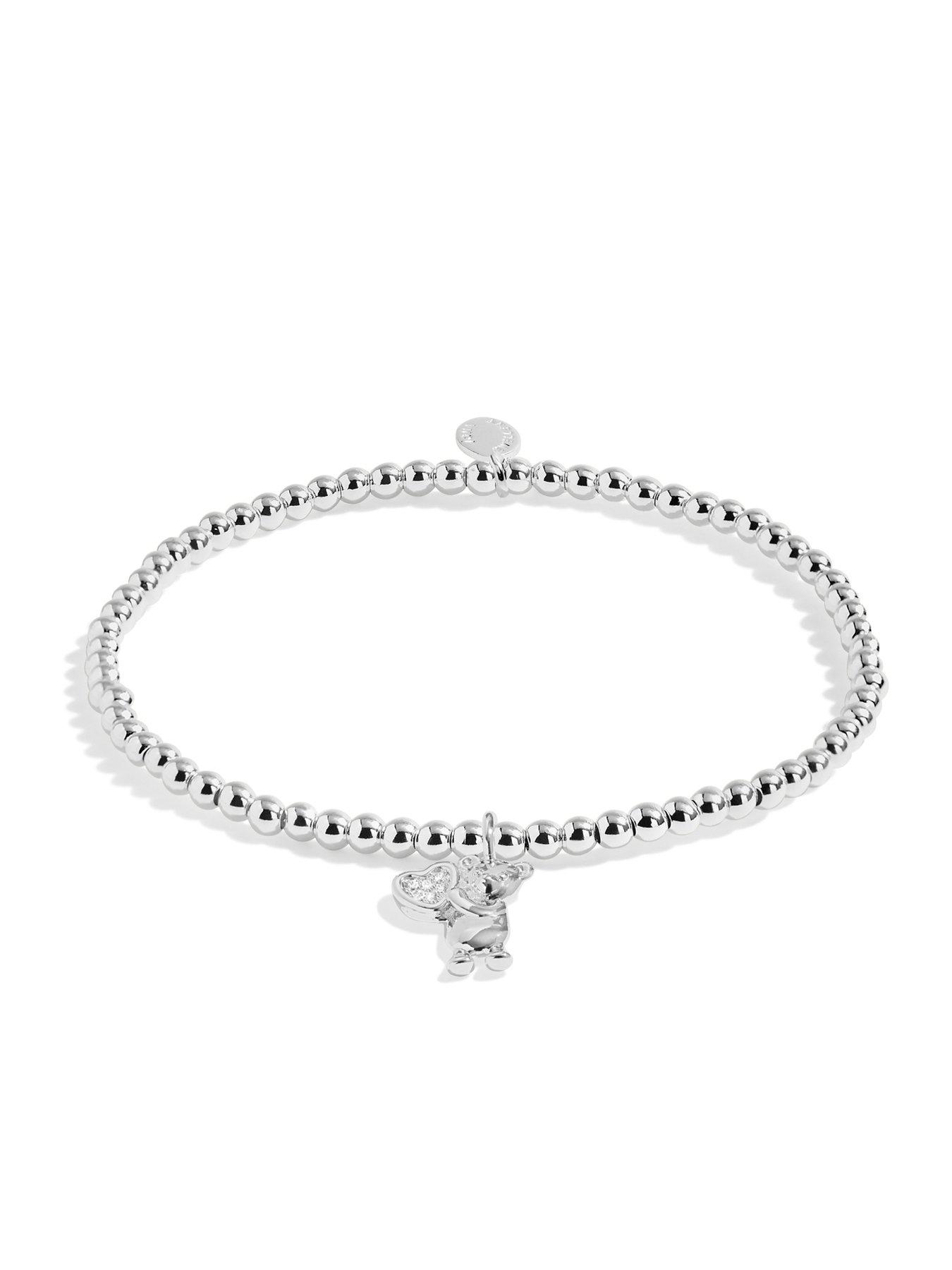 Image 3 of 5 of Joma Jewellery A LITTLE , WELCOME TO THE WORLD , Silver Plated , Bracelet , 17.5cm stretch