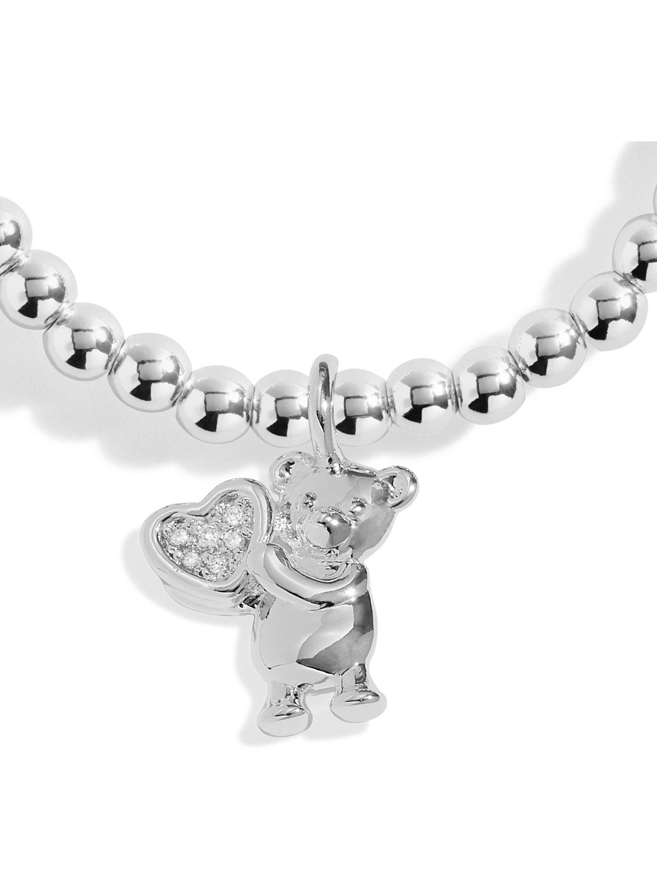 Image 4 of 5 of Joma Jewellery A LITTLE , WELCOME TO THE WORLD , Silver Plated , Bracelet , 17.5cm stretch