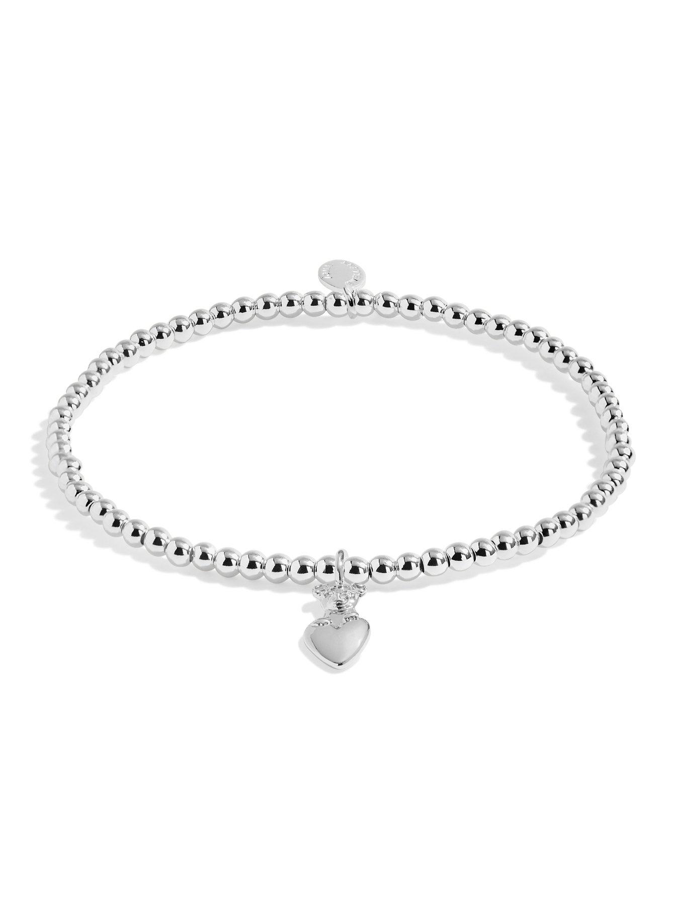 Image 3 of 5 of Joma Jewellery A LITTLE , PAW-FECT DOG MUM , Silver Plated , Bracelet , 17.5cm stretch