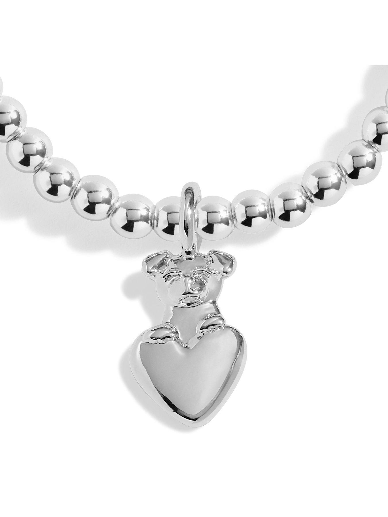 Image 4 of 5 of Joma Jewellery A LITTLE , PAW-FECT DOG MUM , Silver Plated , Bracelet , 17.5cm stretch
