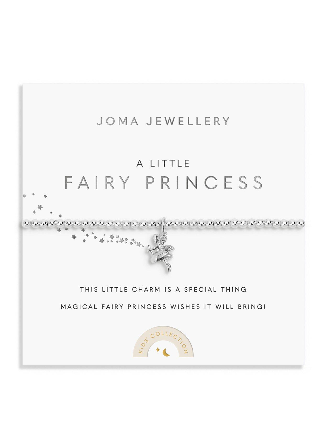 Image 1 of 5 of Joma Jewellery Kids A Little Fairy Princess Bracelet - Silver Plated