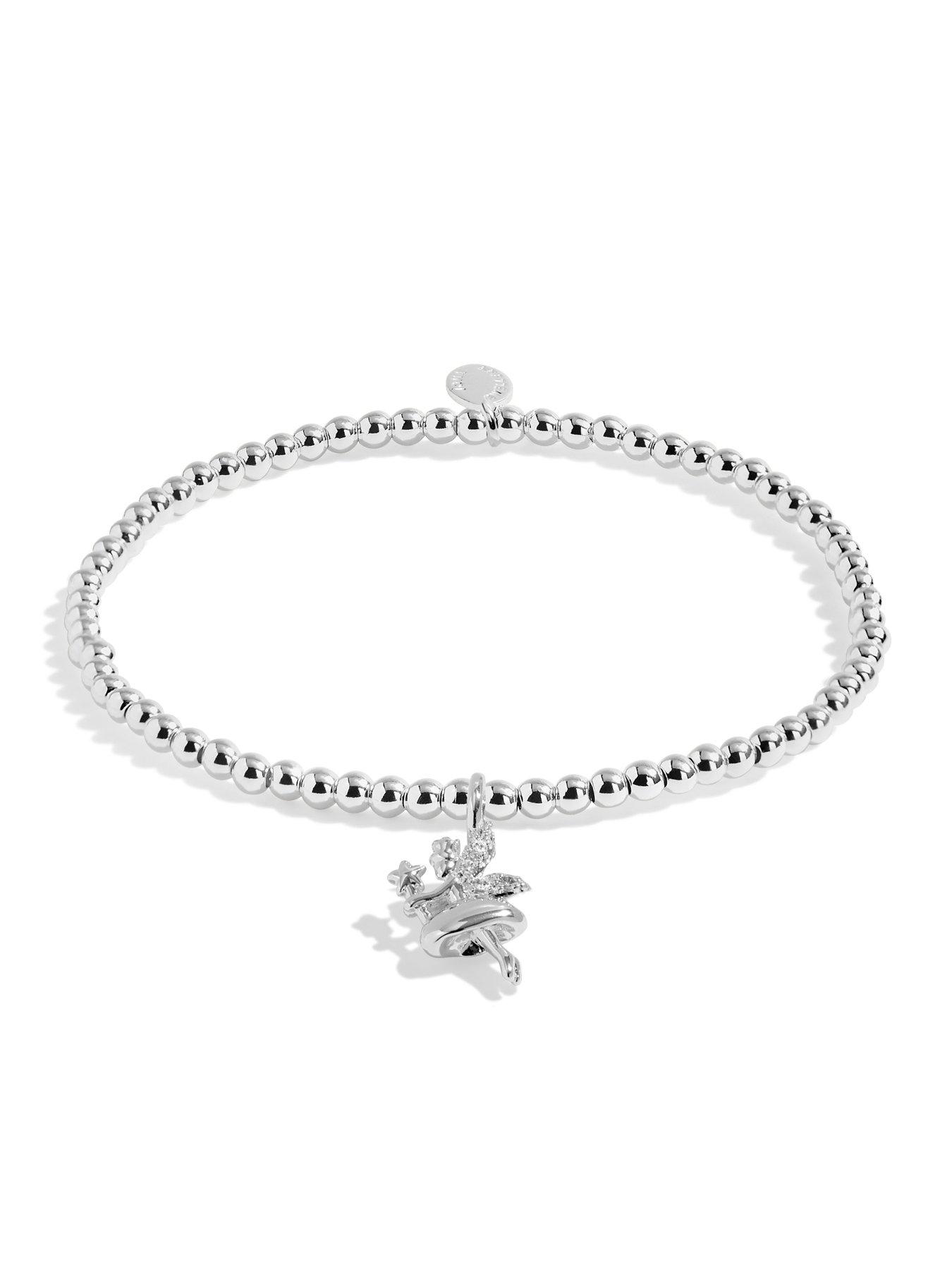 Image 3 of 5 of Joma Jewellery Kids A Little Fairy Princess Bracelet - Silver Plated
