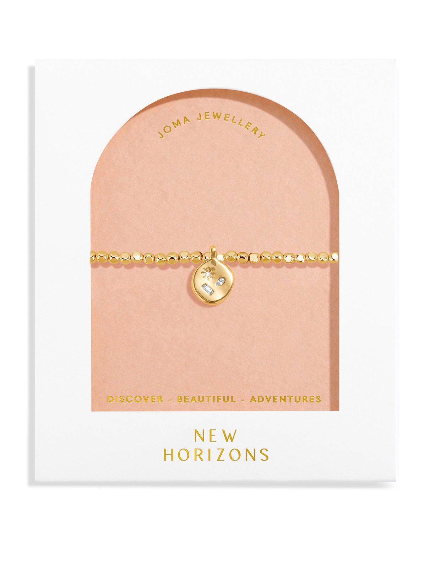 Katie Loxton DOLCE VITA , NEW HORIZONS , Gold Plated , Bracelet , 17.5cm stretch