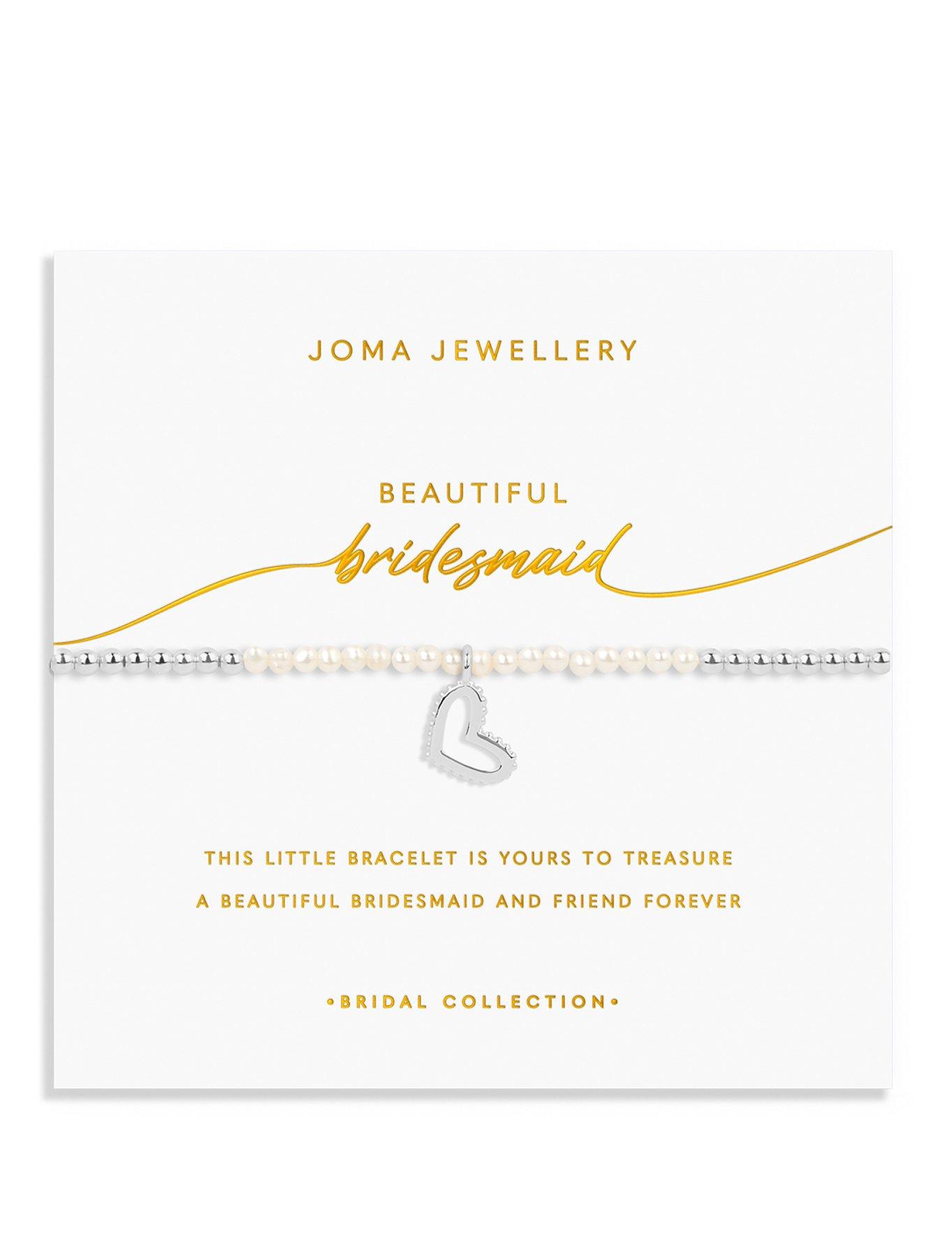 Image 1 of 5 of Joma Jewellery BRIDAL PEARL BRACELET , BRIDESMAID , Silver , Bracelet , 17.5cm stretch