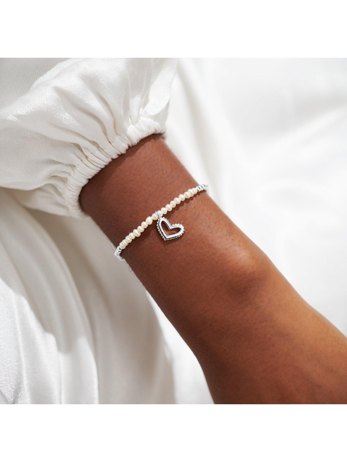 Image 2 of 5 of Joma Jewellery BRIDAL PEARL BRACELET , BRIDESMAID , Silver , Bracelet , 17.5cm stretch