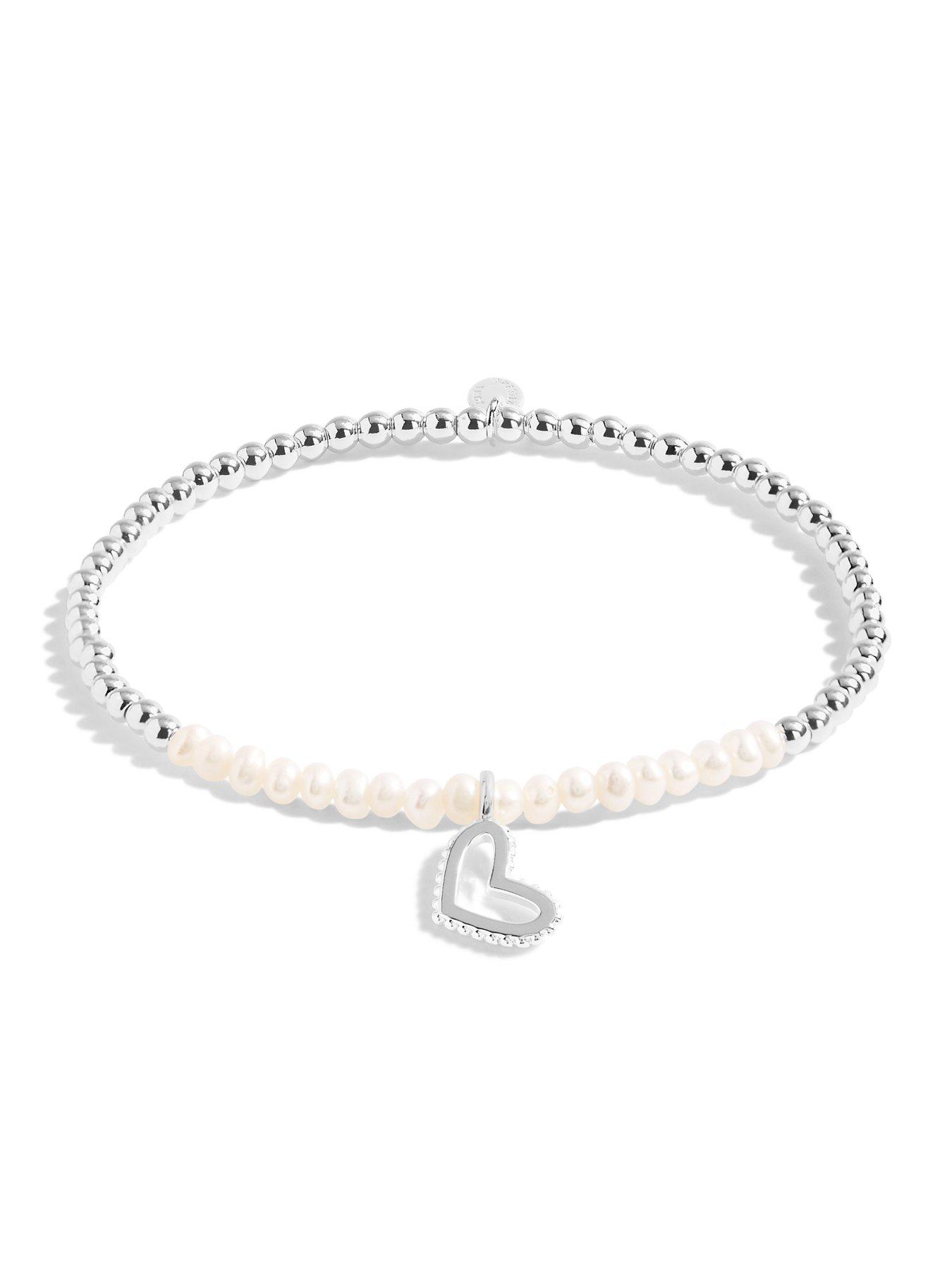 Image 3 of 5 of Joma Jewellery BRIDAL PEARL BRACELET , BRIDESMAID , Silver , Bracelet , 17.5cm stretch
