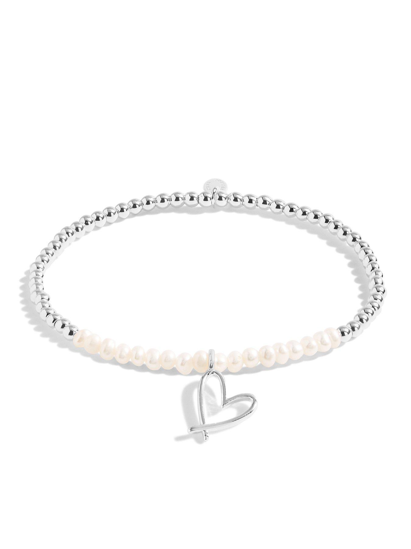 Image 3 of 5 of Joma Jewellery BRIDAL PEARL BRACELET , BRIDE TO BE , Silver , Bracelet , 17.5cm stretch