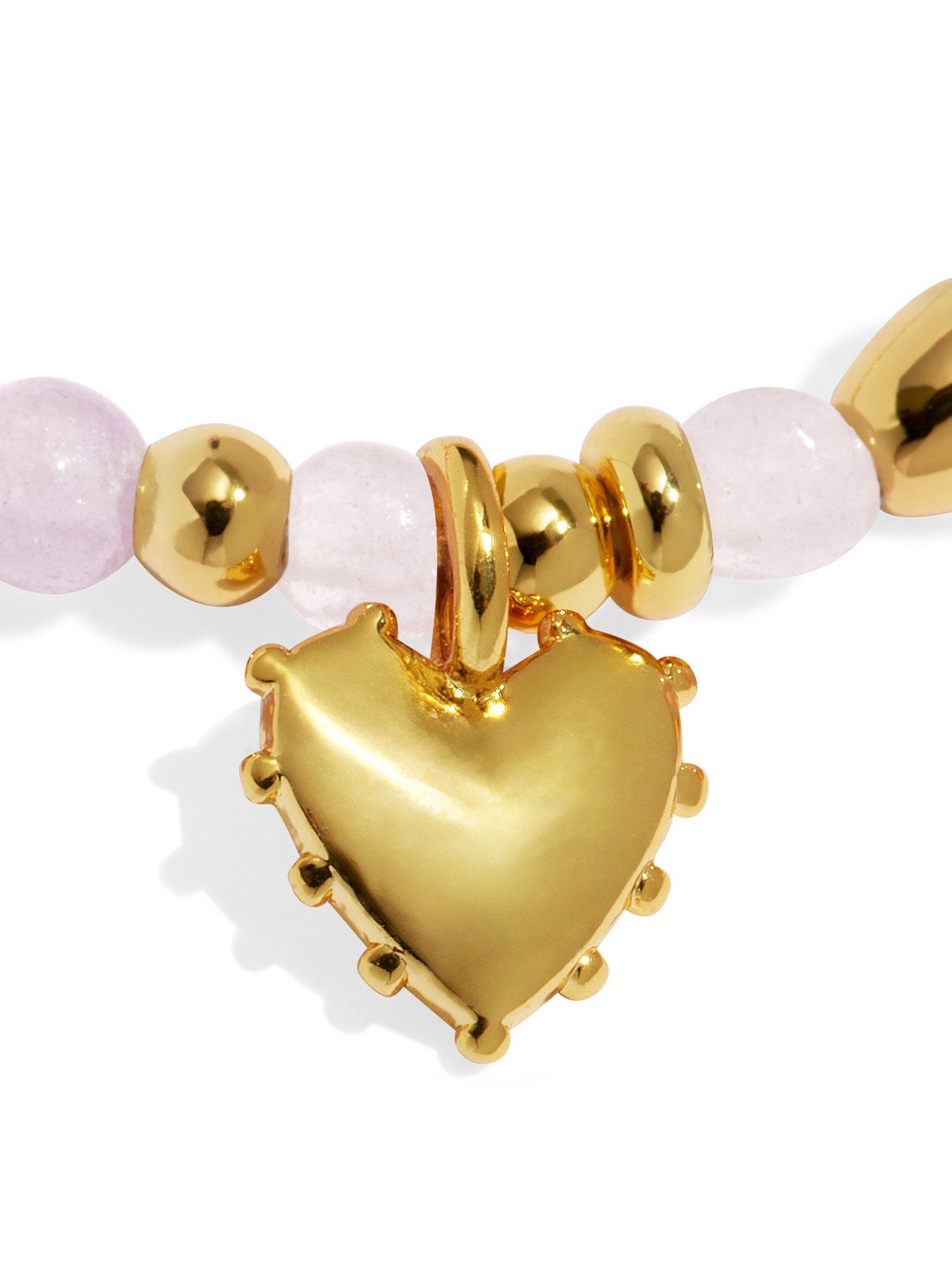 Image 4 of 7 of Joma Jewellery AFFIRMATION CARD , LOVE , Gold Plated , Bracelet , 17.5cm stretch
