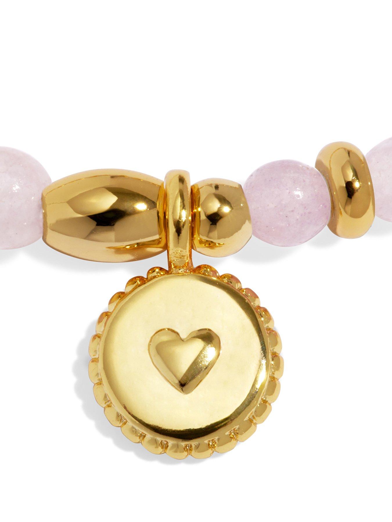 Image 5 of 7 of Joma Jewellery AFFIRMATION CARD , LOVE , Gold Plated , Bracelet , 17.5cm stretch