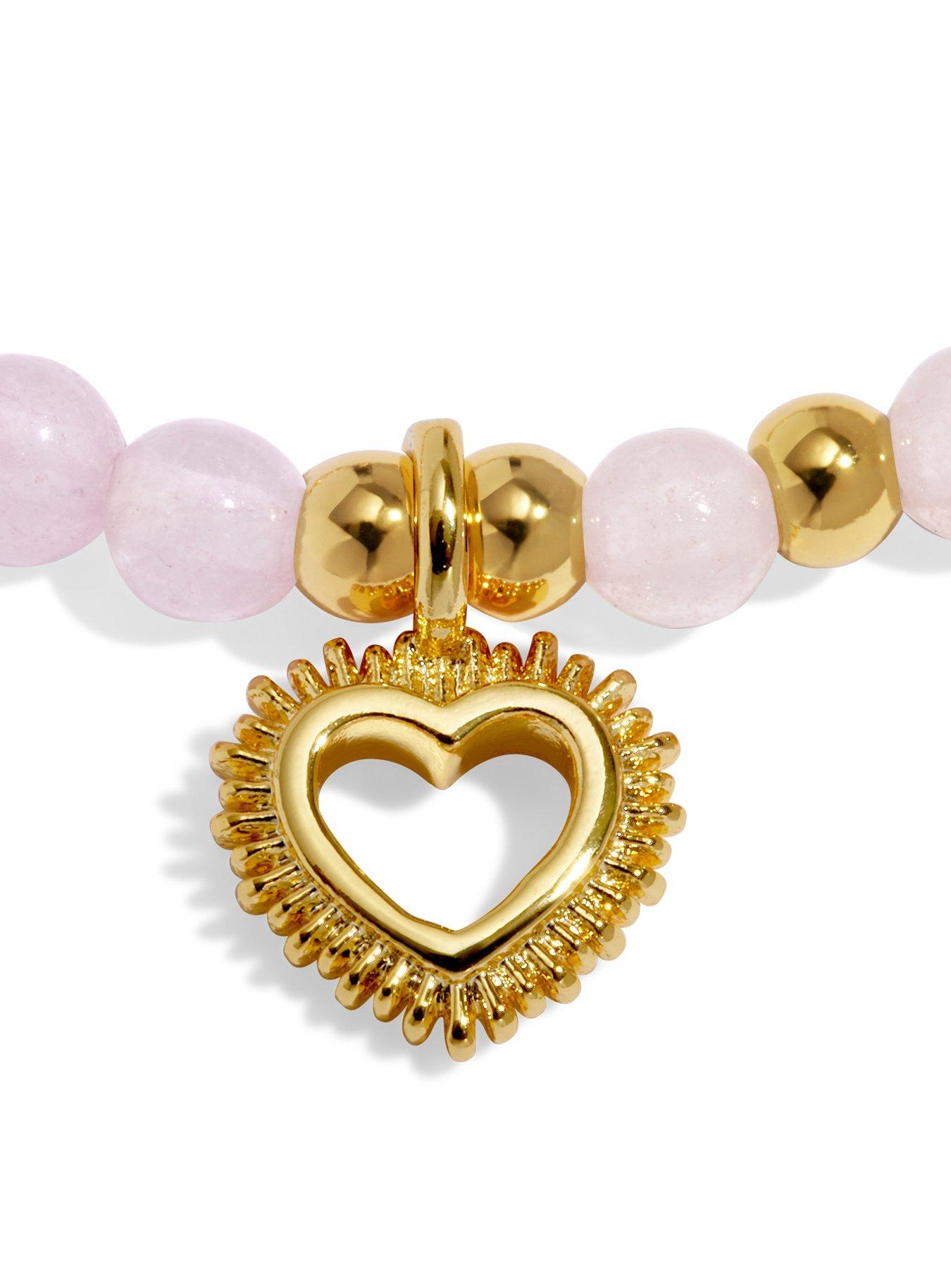 Image 6 of 7 of Joma Jewellery AFFIRMATION CARD , LOVE , Gold Plated , Bracelet , 17.5cm stretch
