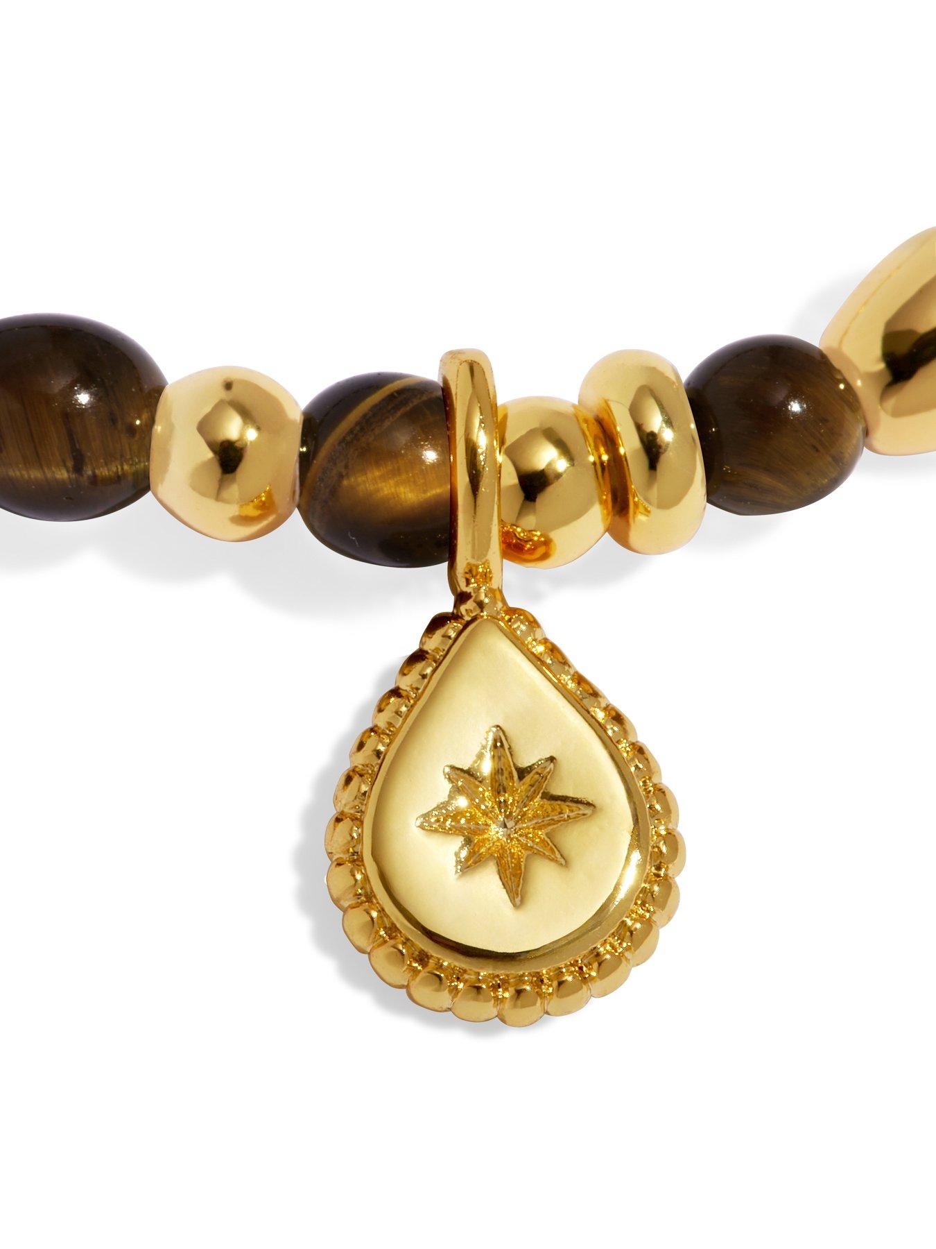 Image 4 of 7 of Joma Jewellery AFFIRMATION CARD , STRENGTH , Gold Plated , Bracelet , 17.5cm stretch
