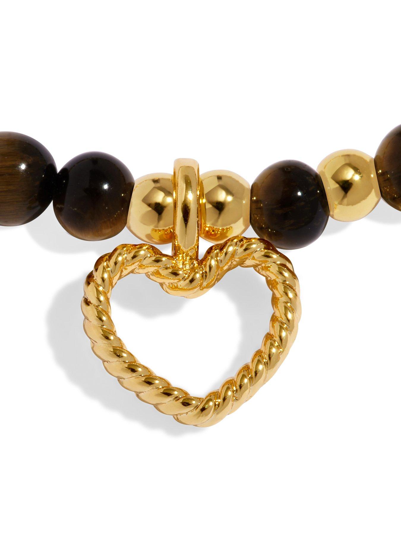 Image 6 of 7 of Joma Jewellery AFFIRMATION CARD , STRENGTH , Gold Plated , Bracelet , 17.5cm stretch