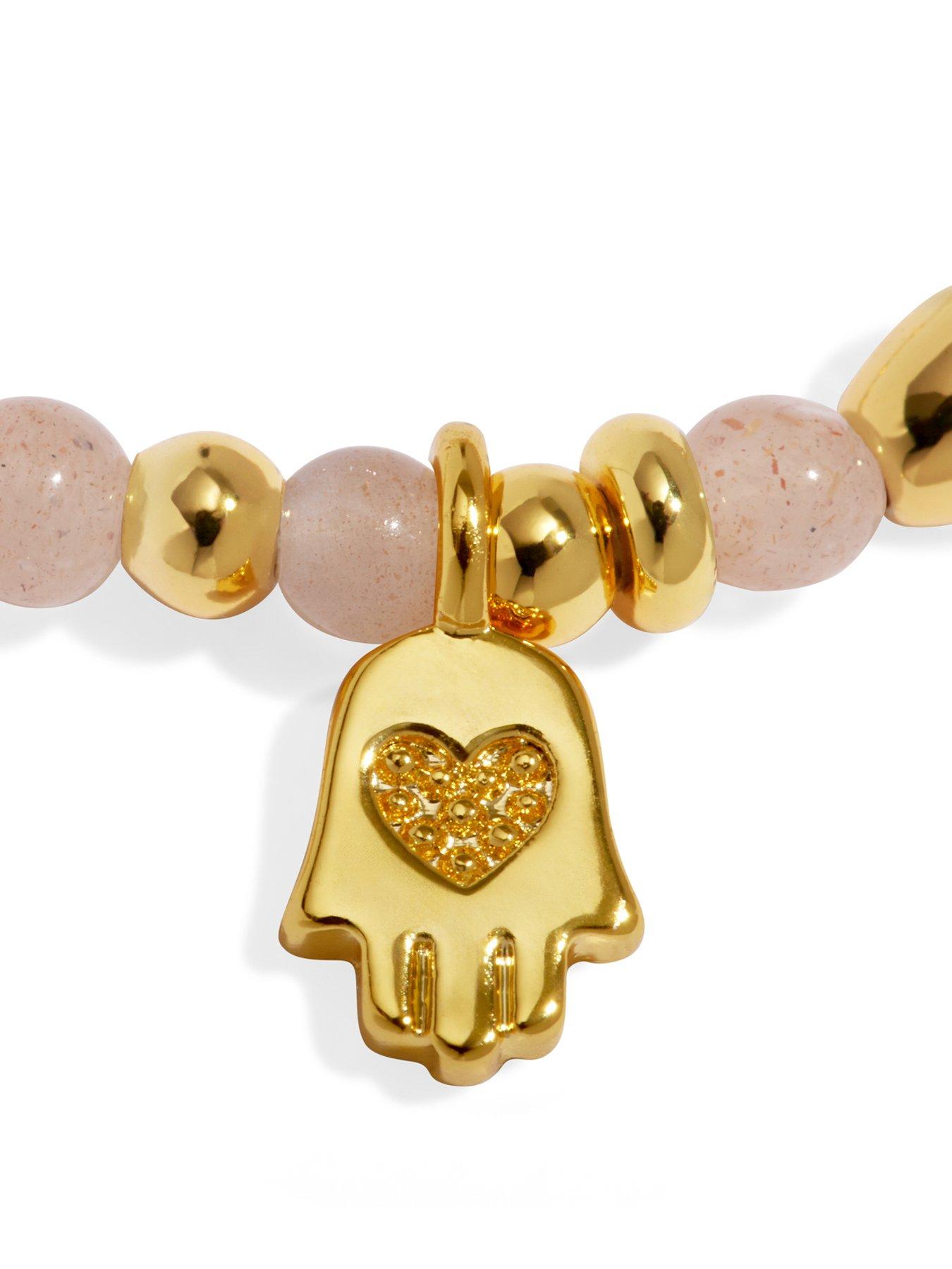 Image 4 of 7 of Joma Jewellery AFFIRMATION CARD , PROTECTION , Gold Plated , Bracelet , 17.5cm stretch