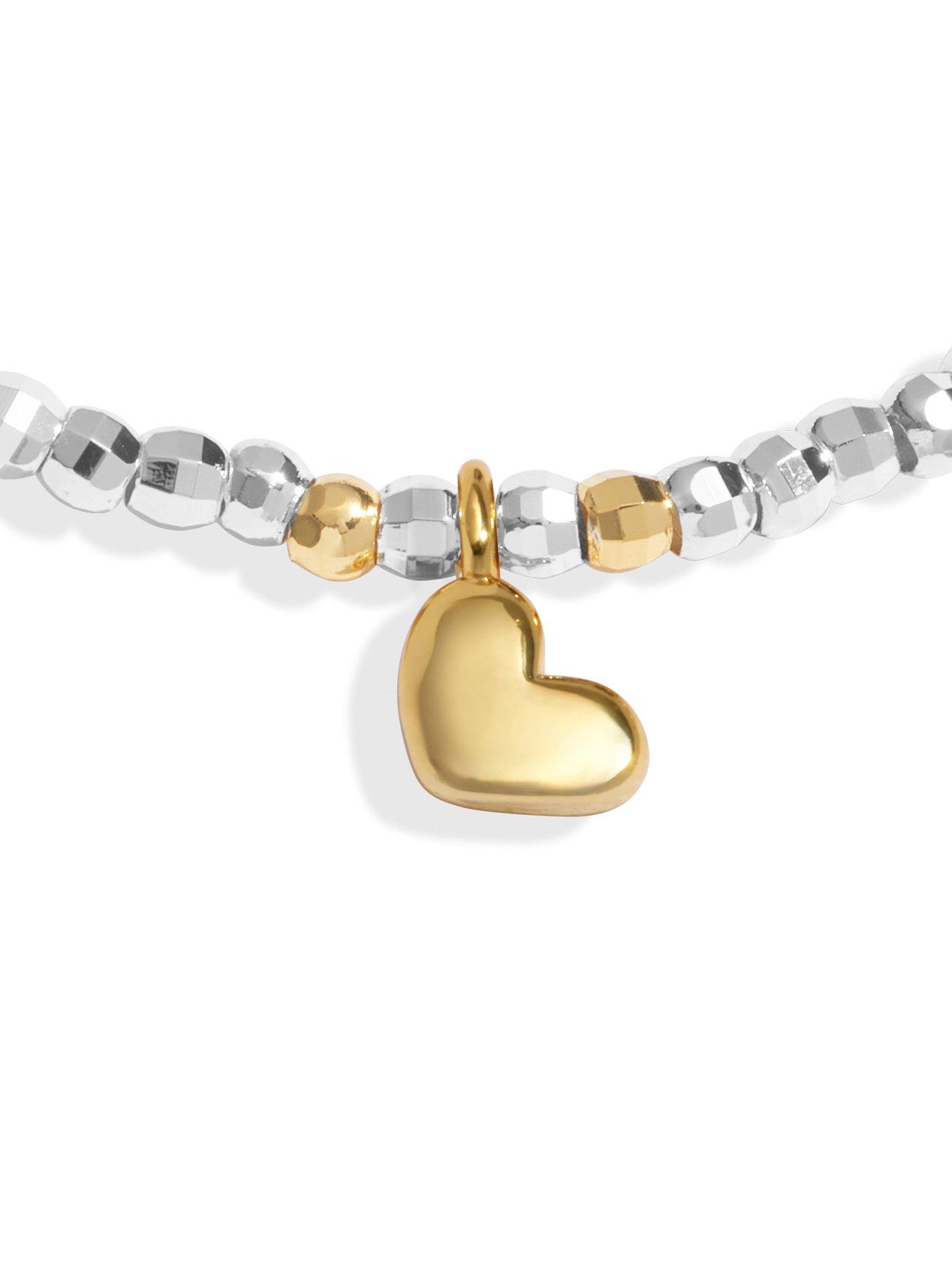Image 4 of 5 of Joma Jewellery SPARKLE CONFETTI A LITTLE , WILL YOU BE MY BRIDESMAID , Silver & Gold Plated , Bracelet , 17.5cm stretch