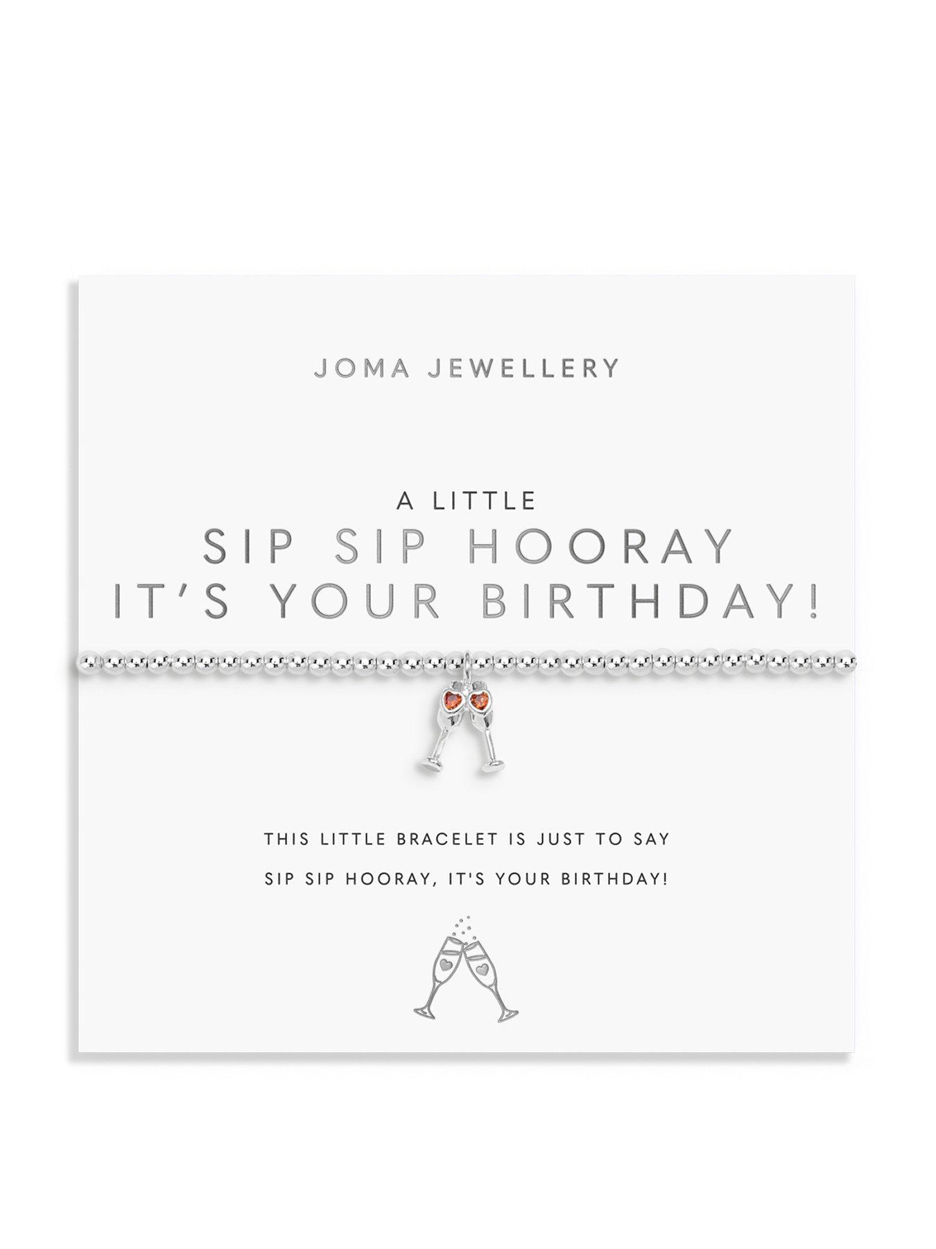 joma-jewellery-a-little-sip-sip-hooray-its-your-birthday-silver-plated-bracelet-175cm-stretch