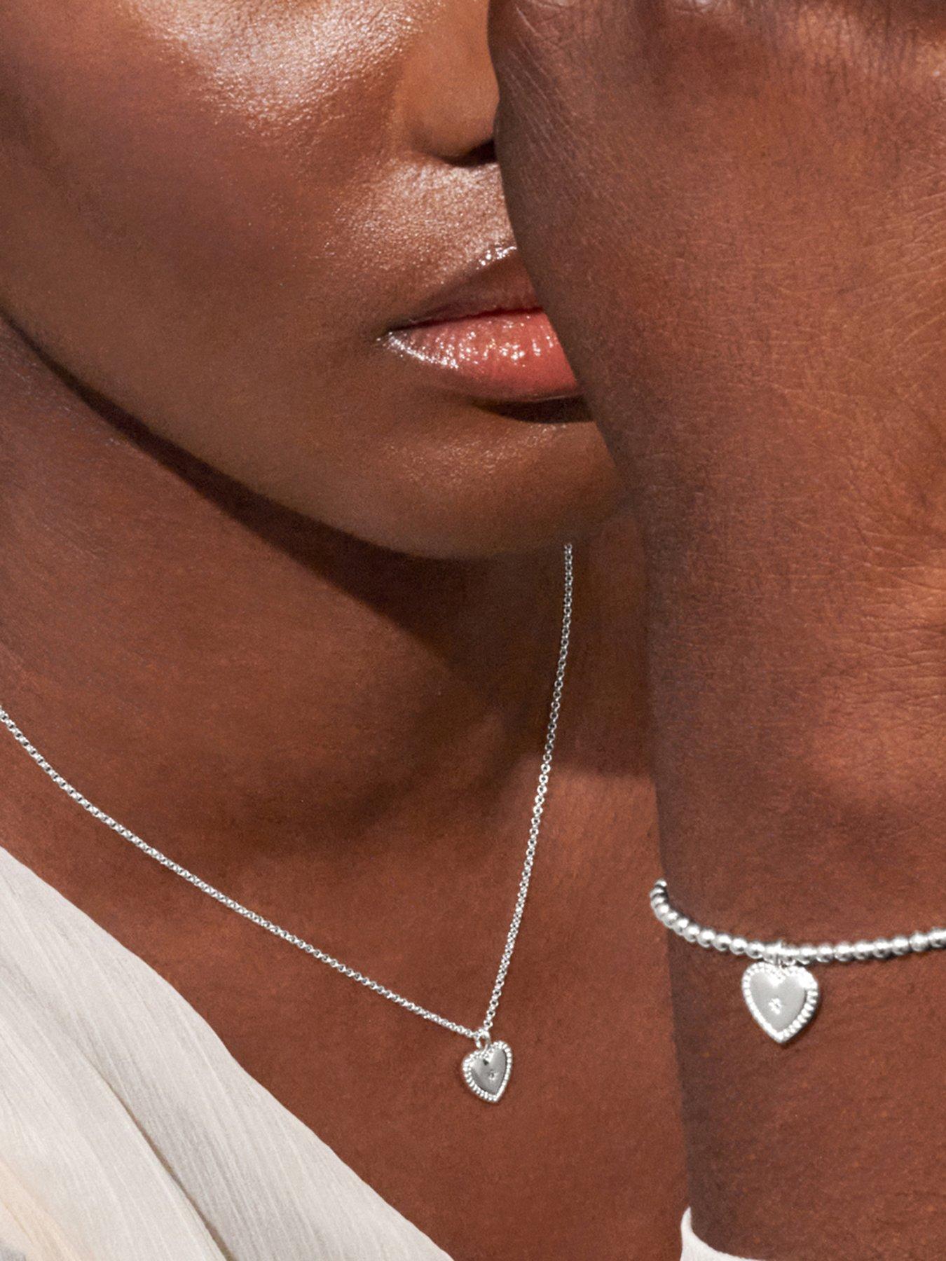 Image 2 of 5 of Joma Jewellery CELEBRATION STACK GIFT SET , WONDERFUL MUM , Bracelet, Necklace & Earrings , 17.5cm stretch & 46cm + extender