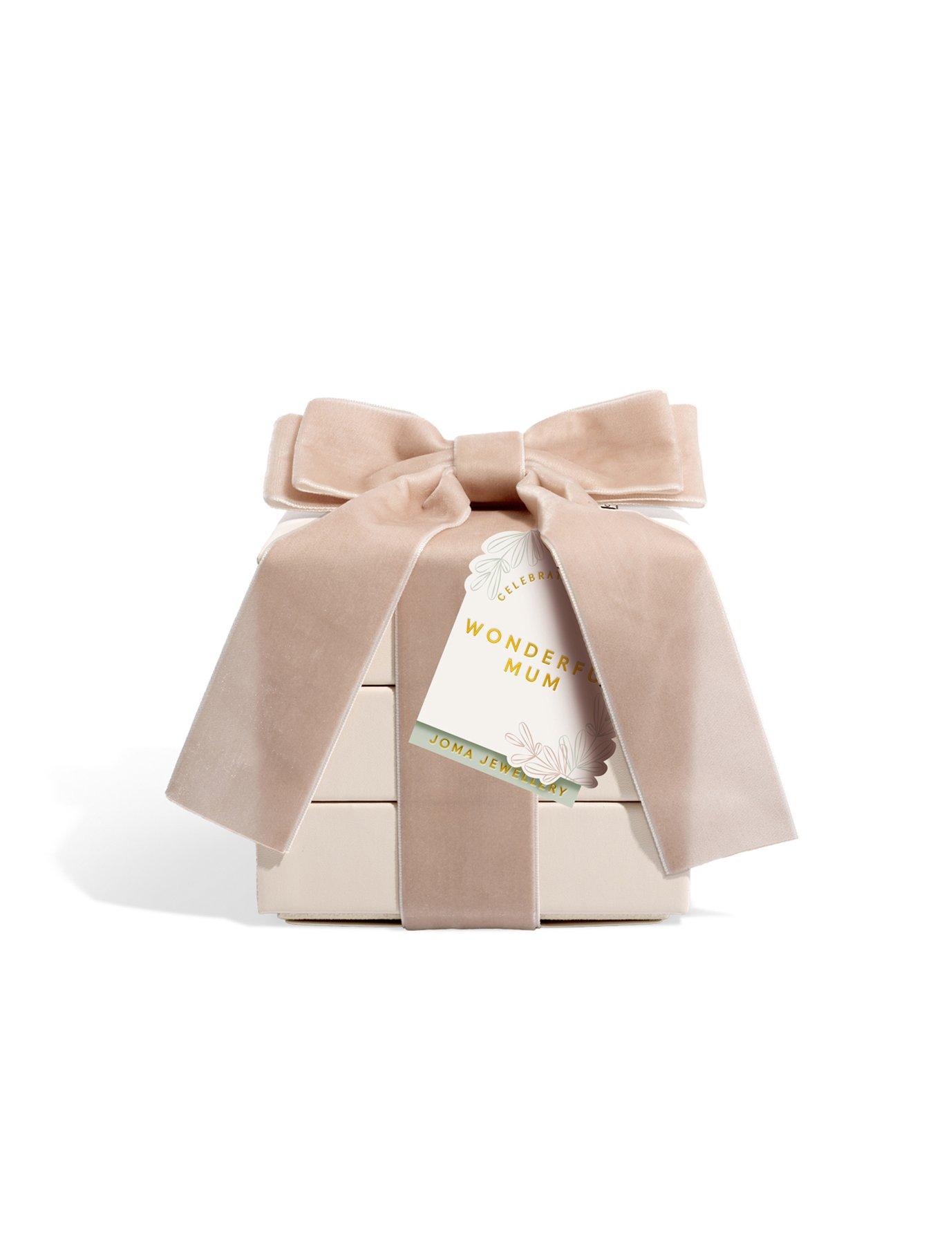 Image 3 of 5 of Joma Jewellery CELEBRATION STACK GIFT SET , WONDERFUL MUM , Bracelet, Necklace & Earrings , 17.5cm stretch & 46cm + extender