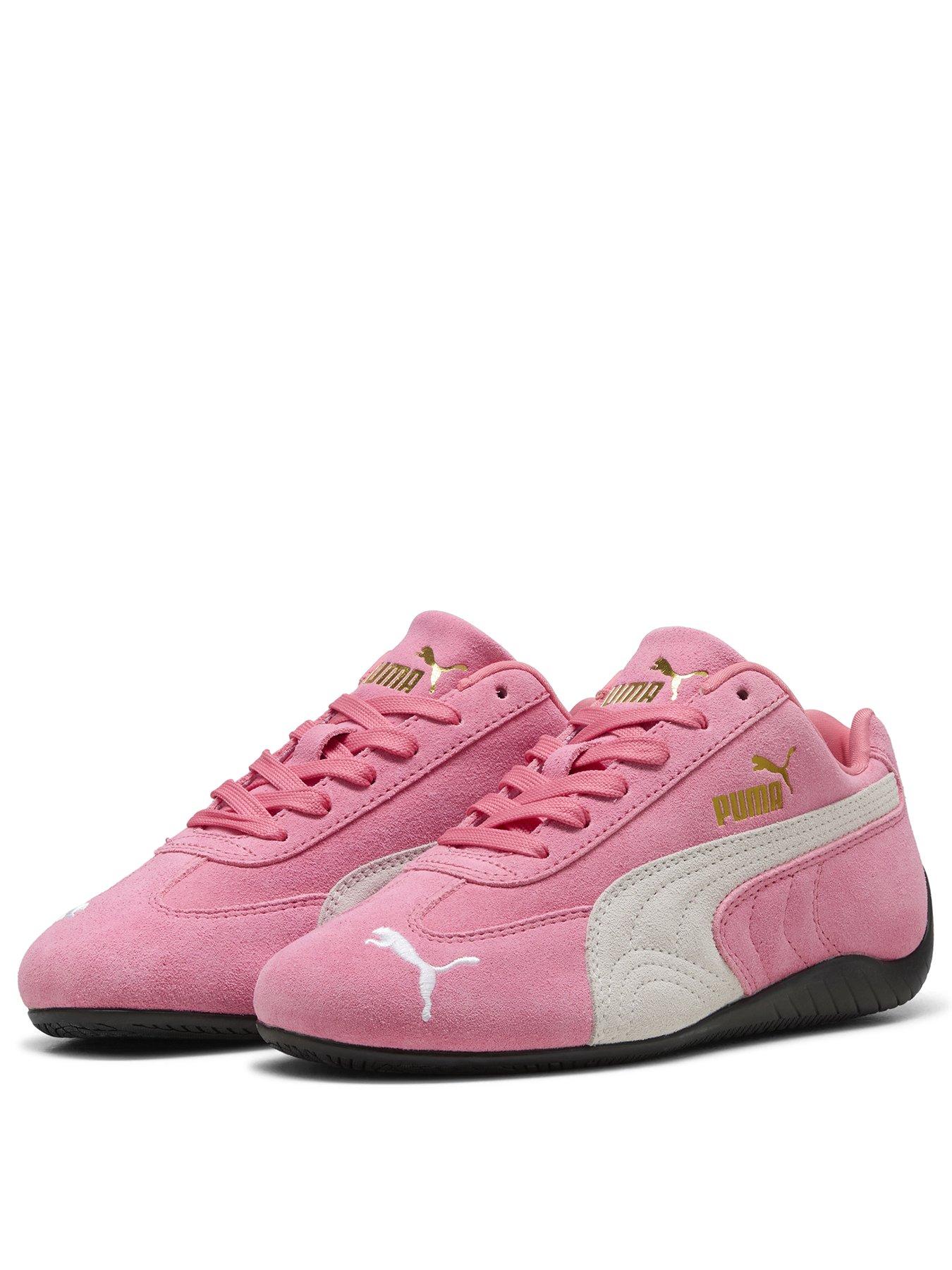 stillFront image of puma-junior-speedcat-og-trainers-pink