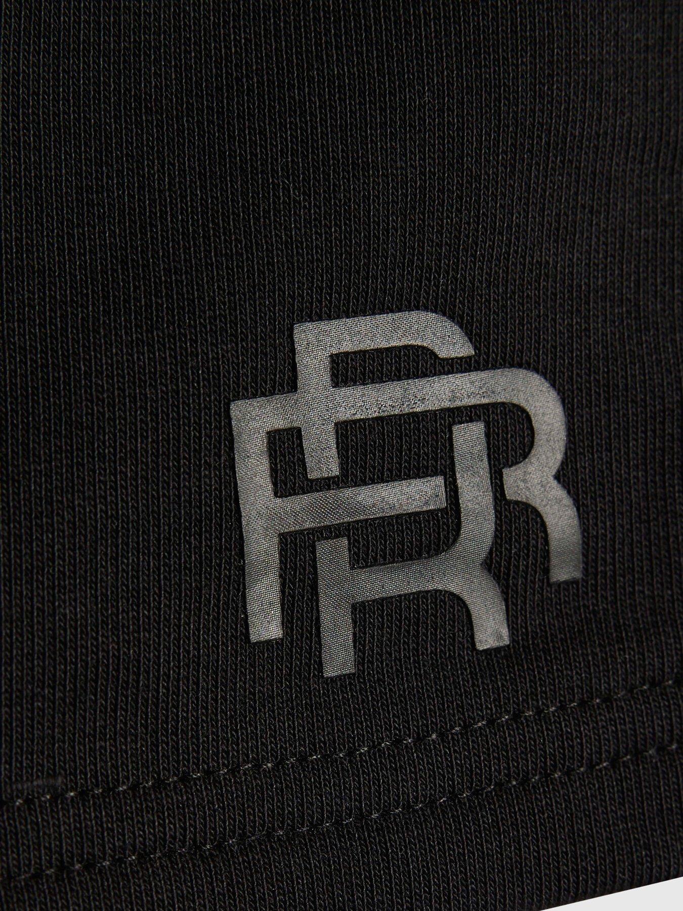 Image 3 of 4 of River Island Older Boys 2 Pack RR Shorts Set - Black/White