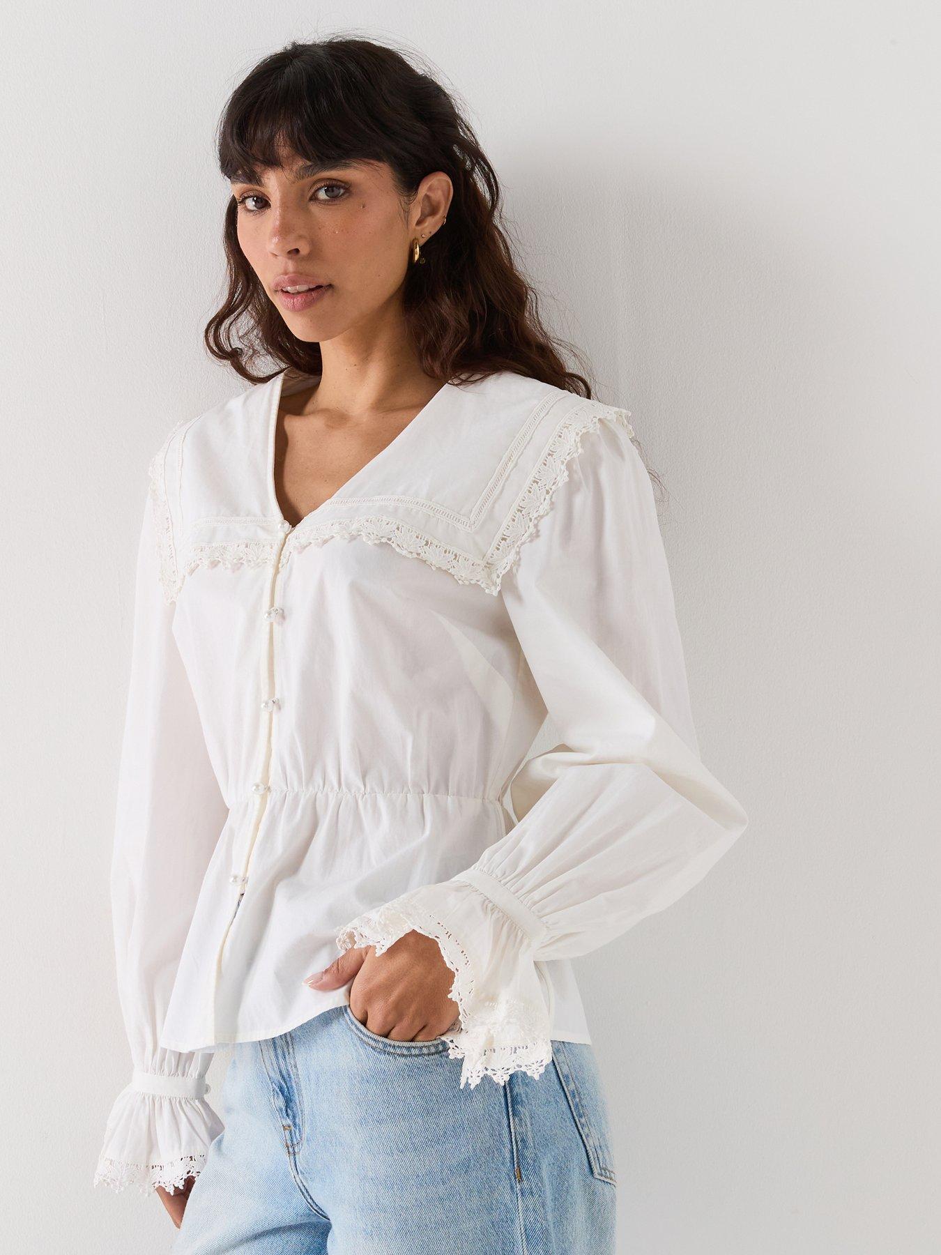 Barbour Tisbury Top - White