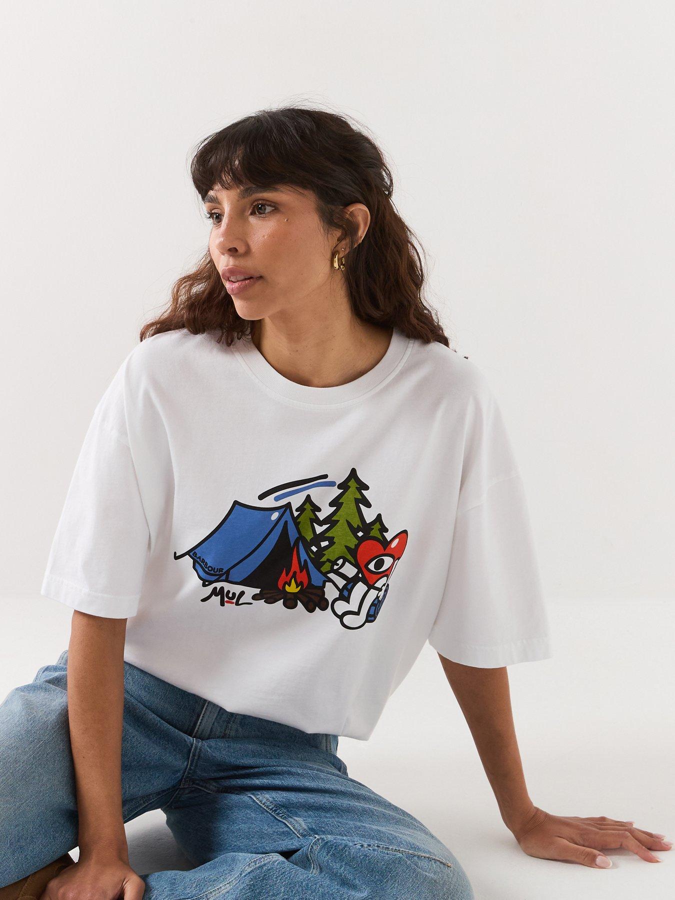 Barbour X Mul Grainger T-Shirt - White