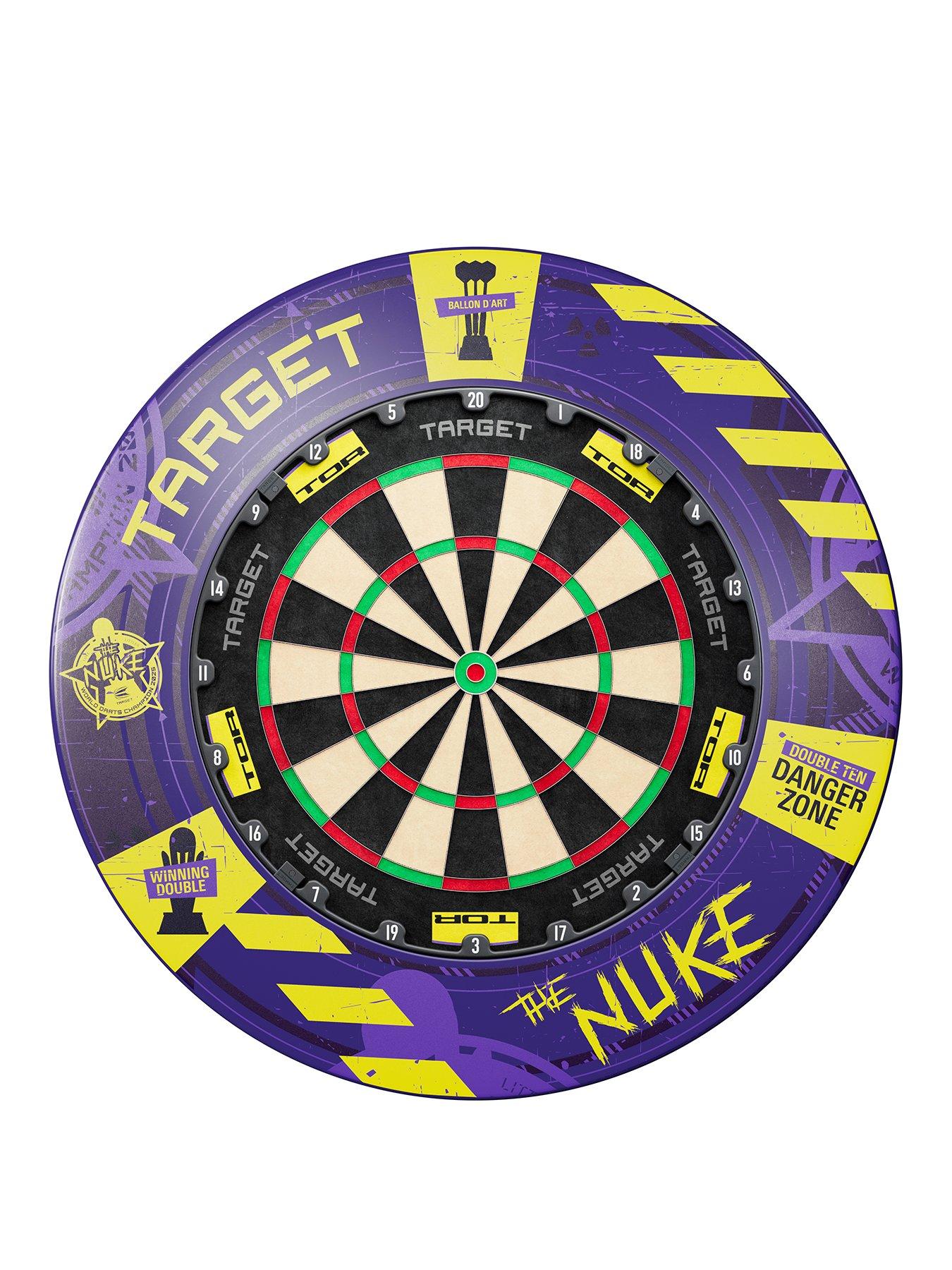 target-luke-littler-world-champion-edition-tor-dartboard-and-surround-bundle