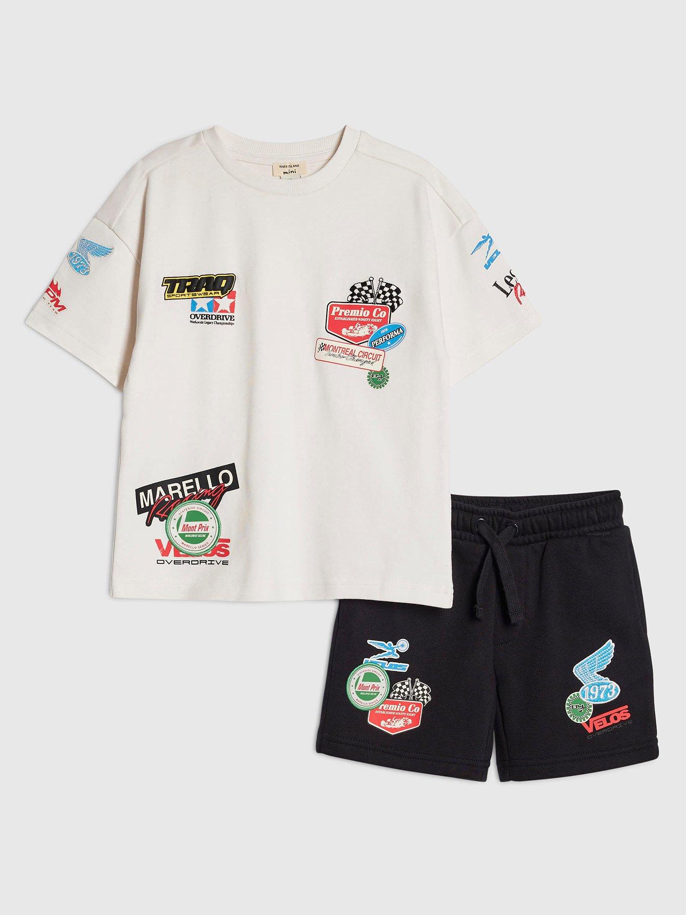 river-island-mini-boys-badge-motorsport-t-shirt-set-white