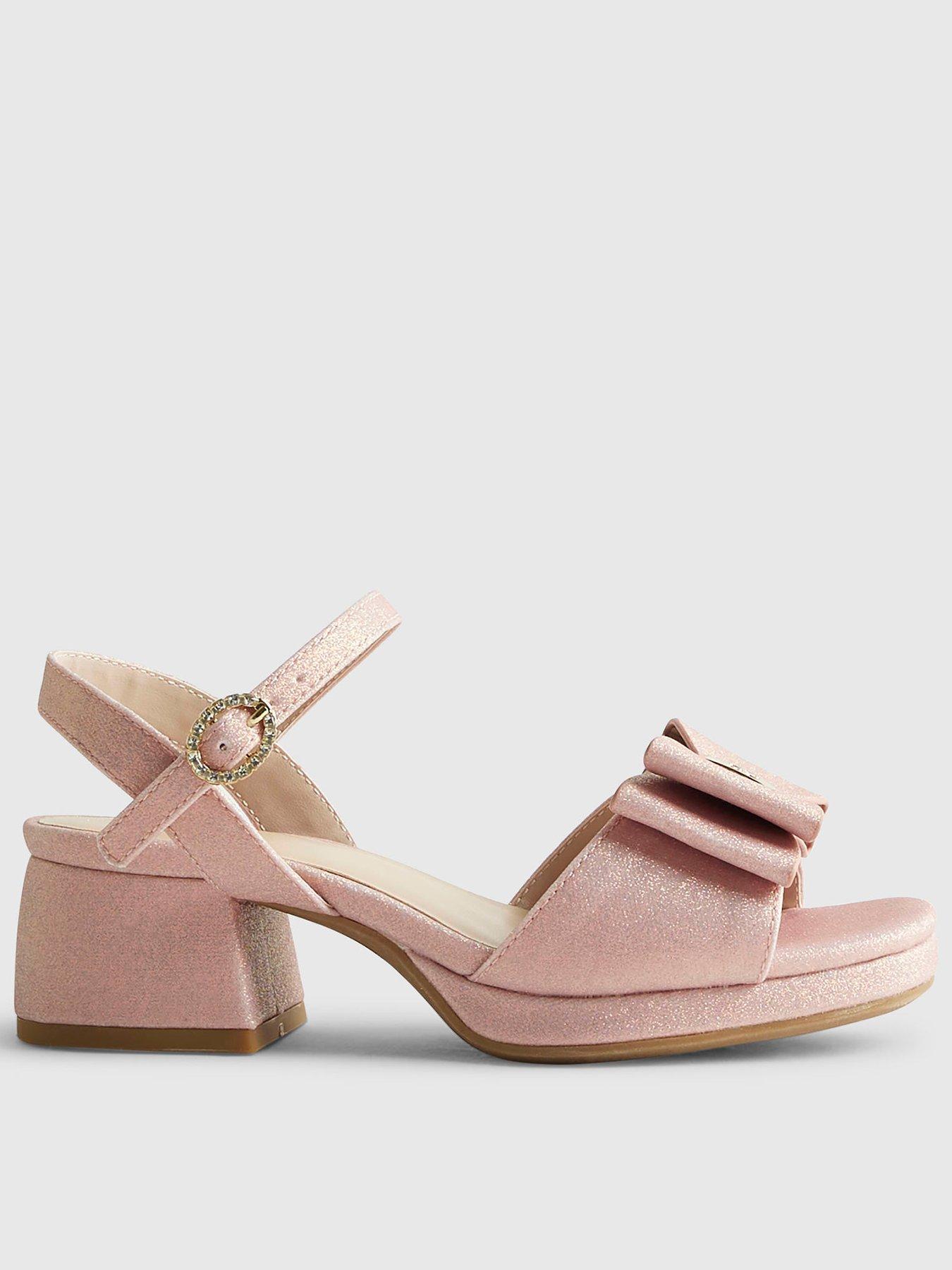river-island-older-girls-glitter-bow-heeled-sandals-pink