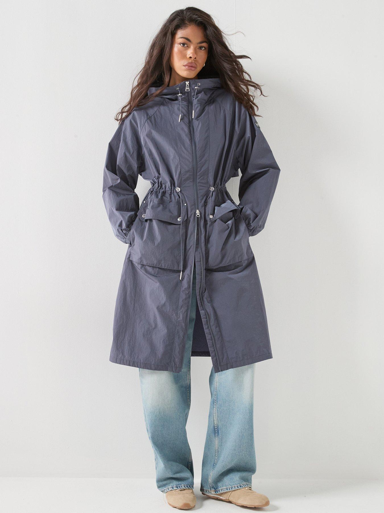 Barbour International BIntl Danica Showerproof Jacket - White