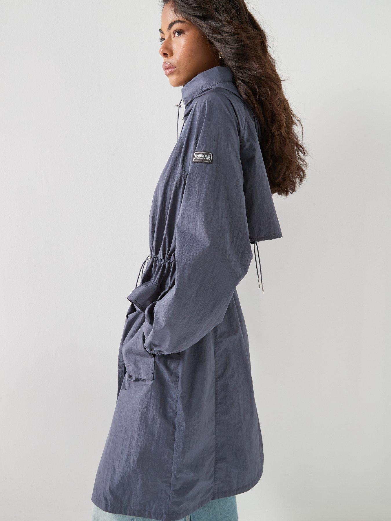 Image 4 of 6 of Barbour International BIntl Danica Showerproof Jacket - White