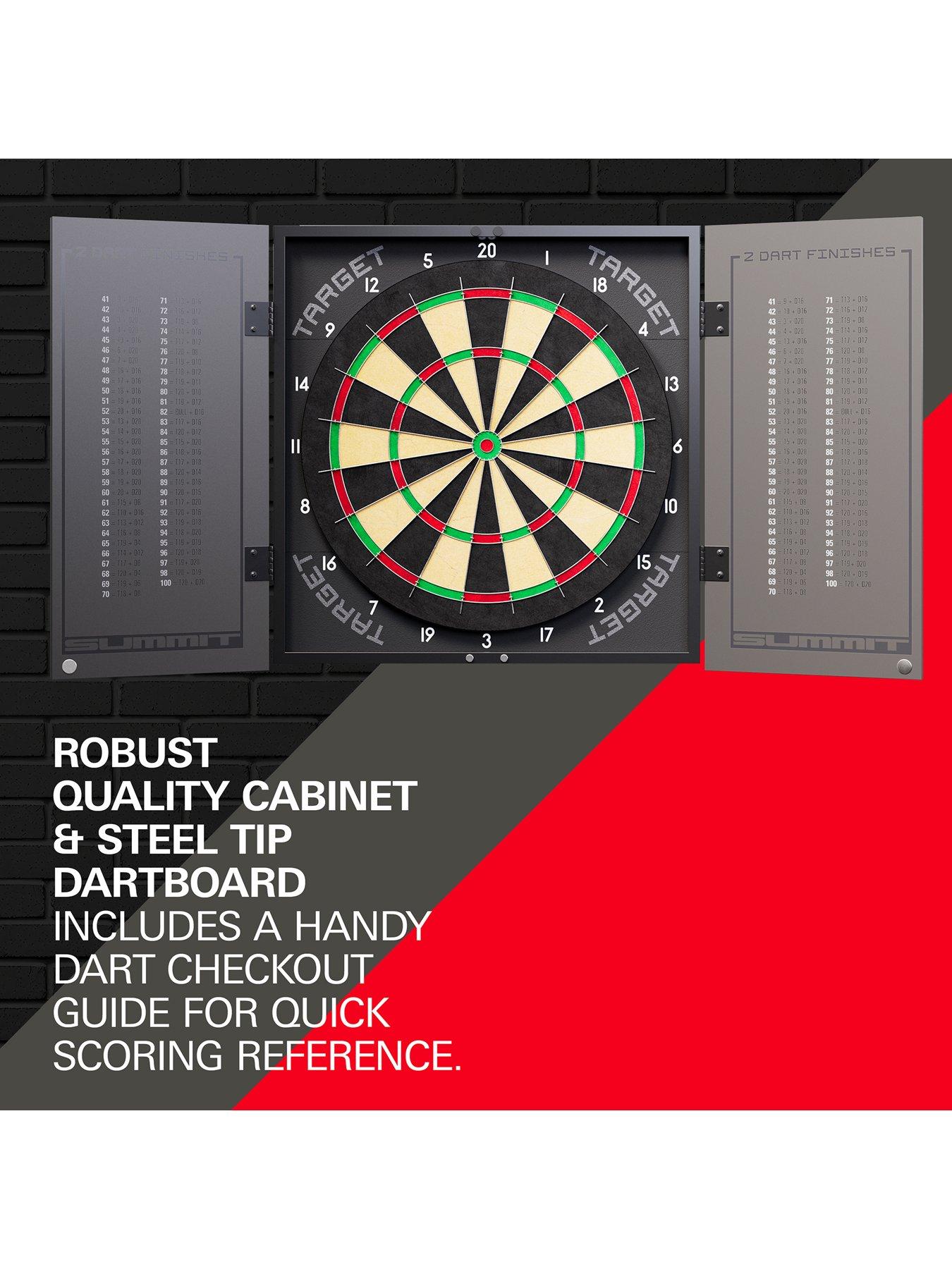 Image 3 of 7 of Target Summit Cabinet & Slim Dartboard Set