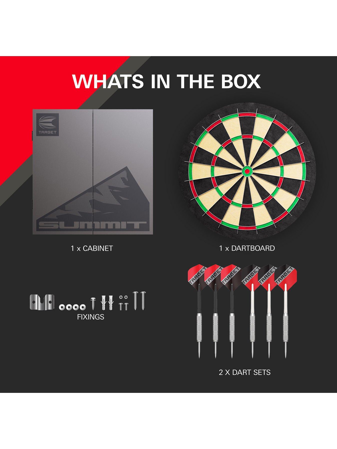 Image 6 of 7 of Target Summit Cabinet & Slim Dartboard Set