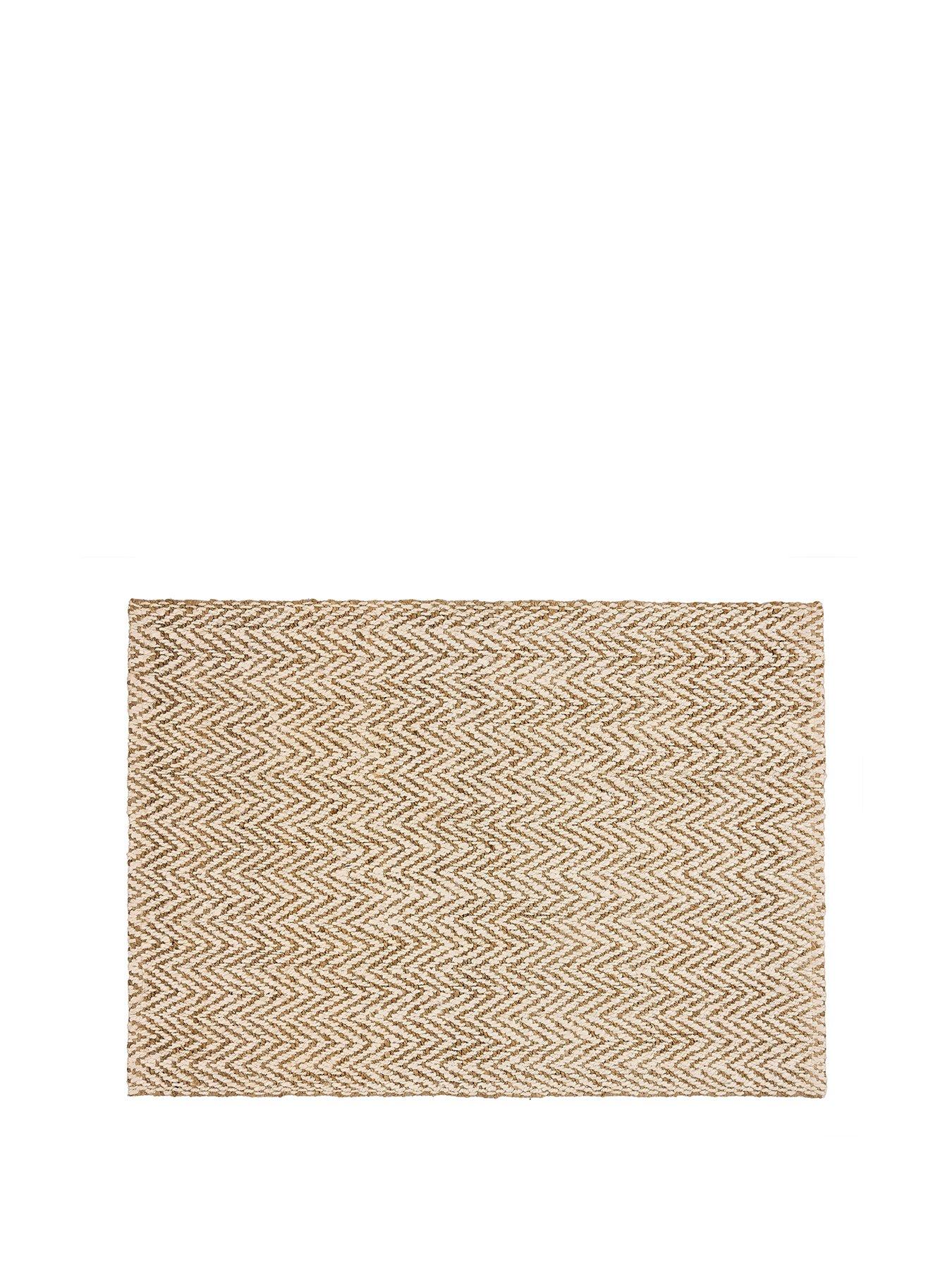 Image 2 of 4 of The Very Collection Jute Herringbone Rug
