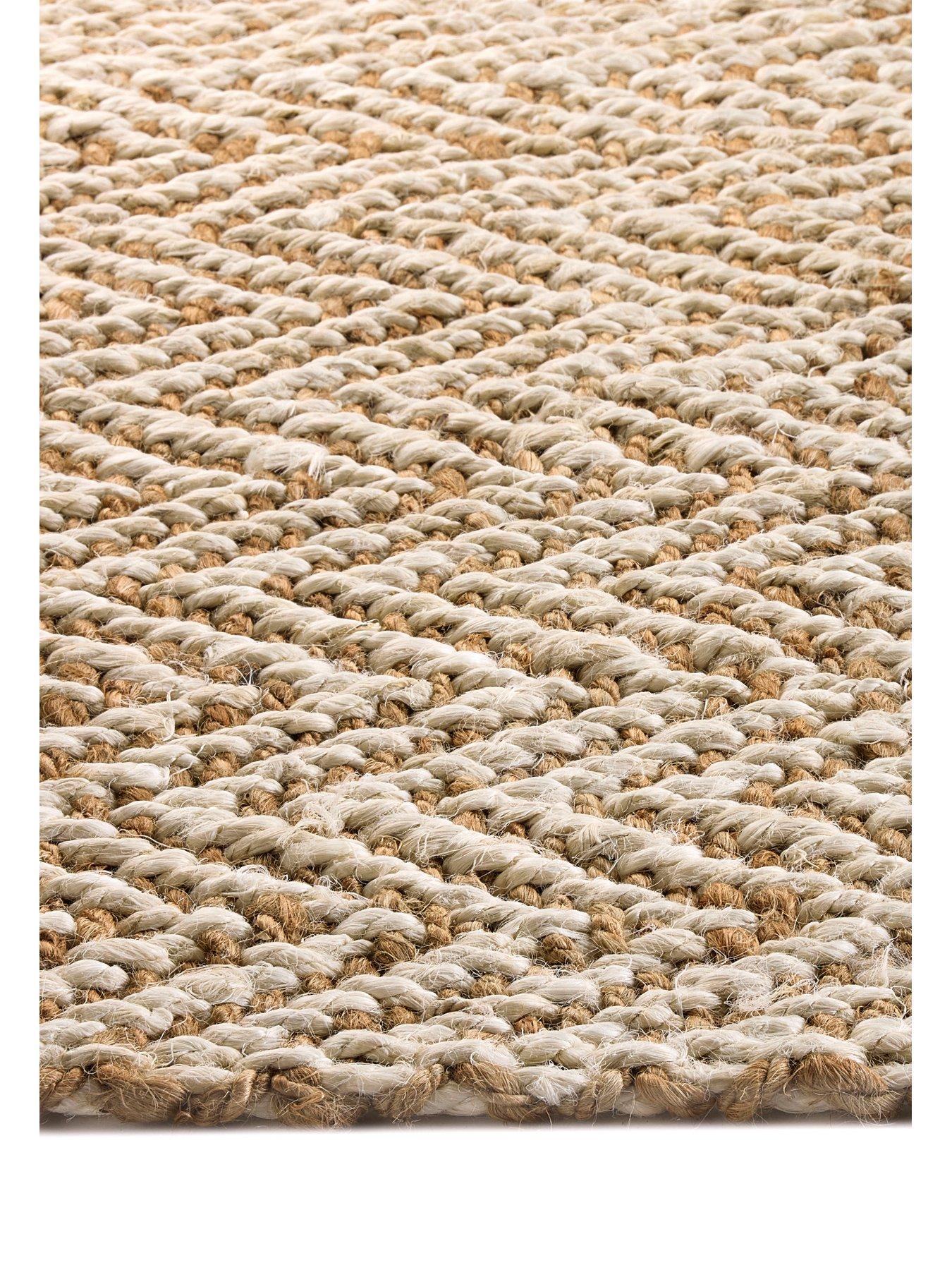 Image 3 of 4 of The Very Collection Jute Herringbone Rug