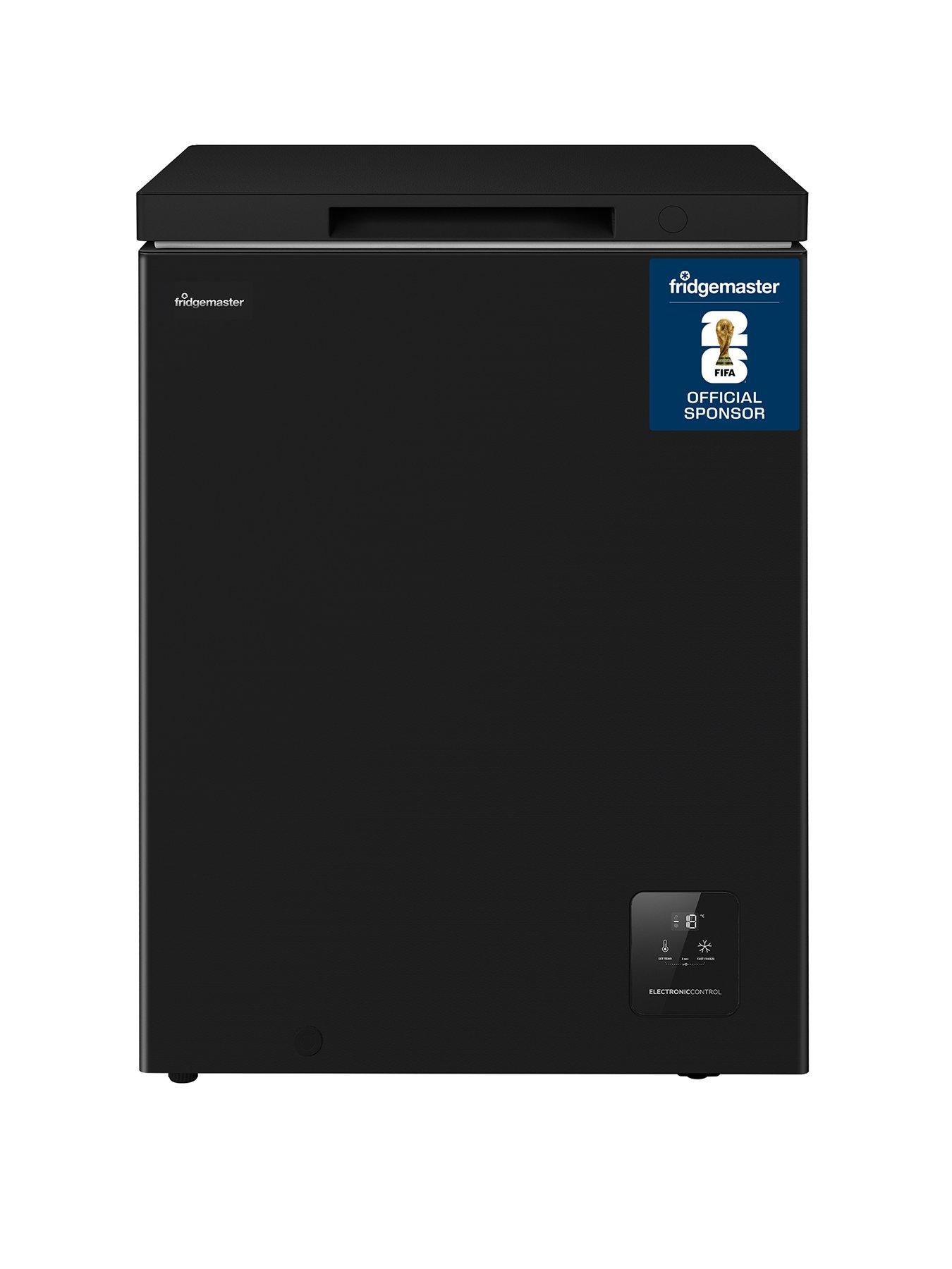 Fridgemaster MCF145EB 141L Freestanding Chest Freezer - Black