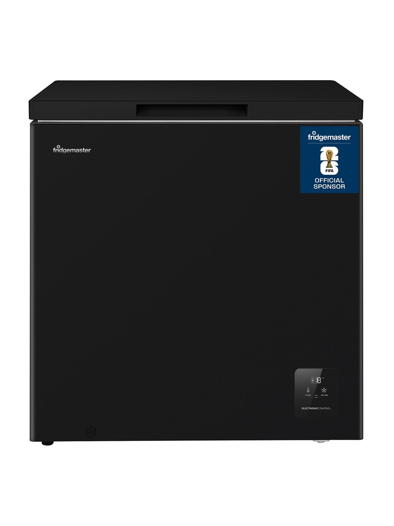 Fridgemaster MCF200EB 198L Freestanding Chest Freezer - Black