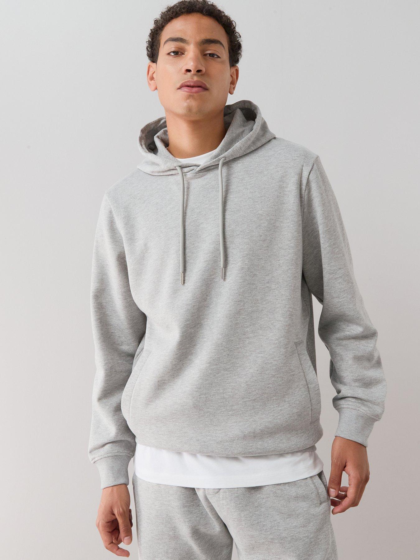 The Very Collection Essential Overhead Hoodie - Grey