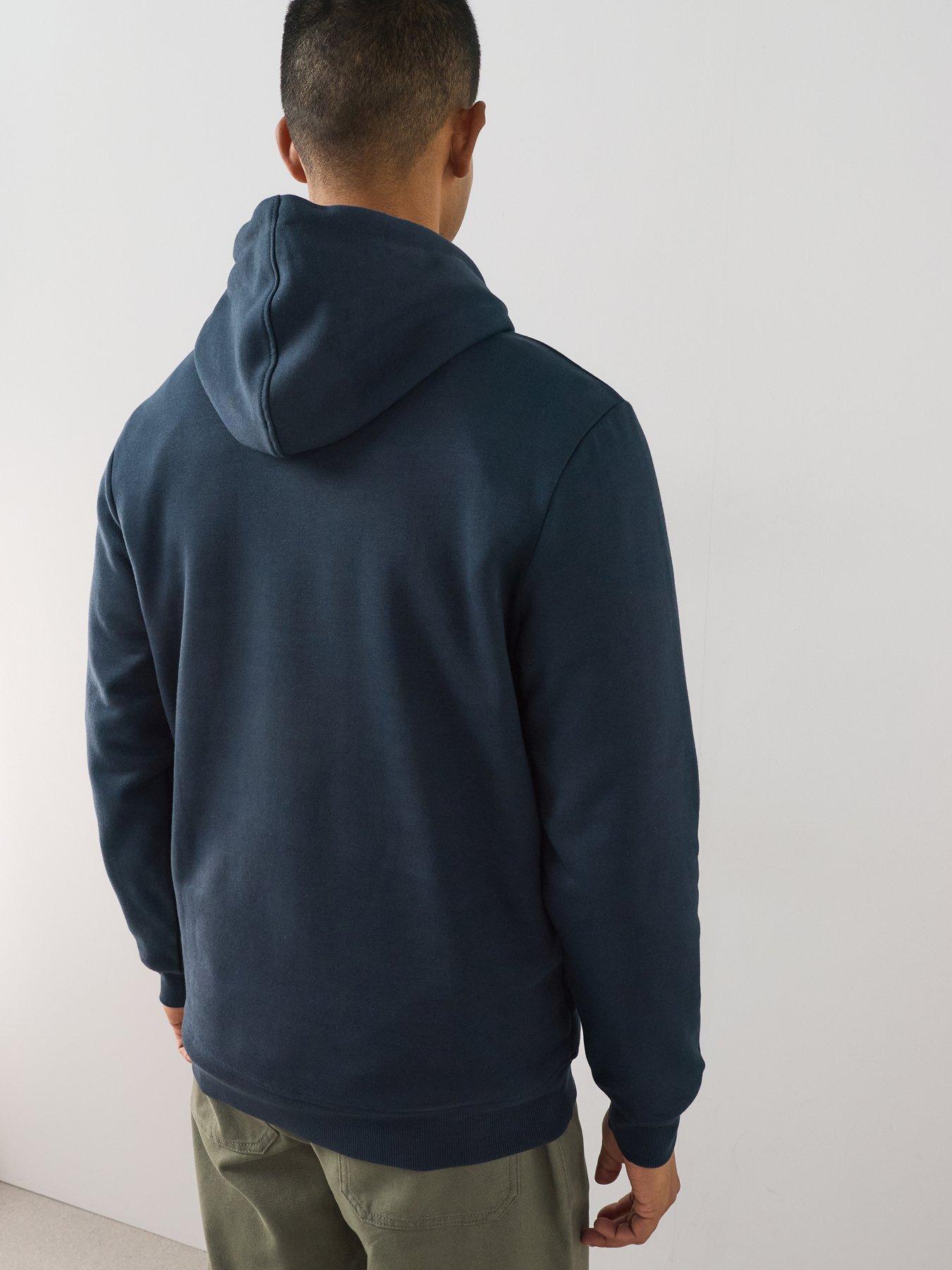 Image 2 of 7 of The Very Collection Essential Overhead Hoodie - Navy