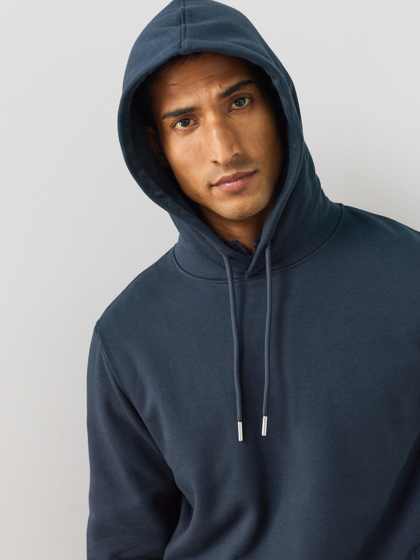 Image 5 of 7 of The Very Collection Essential Overhead Hoodie - Navy