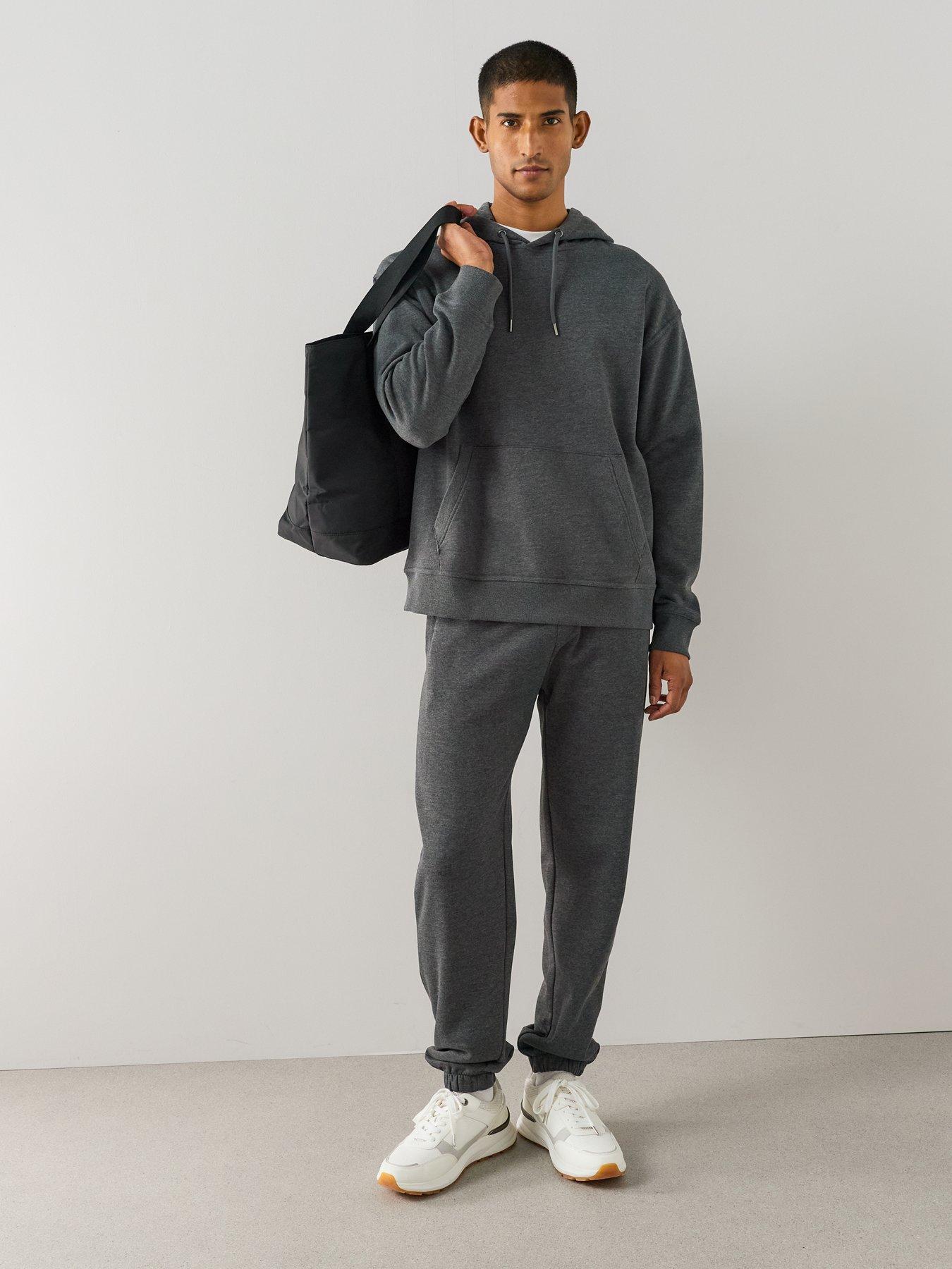 Image 3 of 7 of The Very Collection Essential Oversized Hoodie - Charcoal