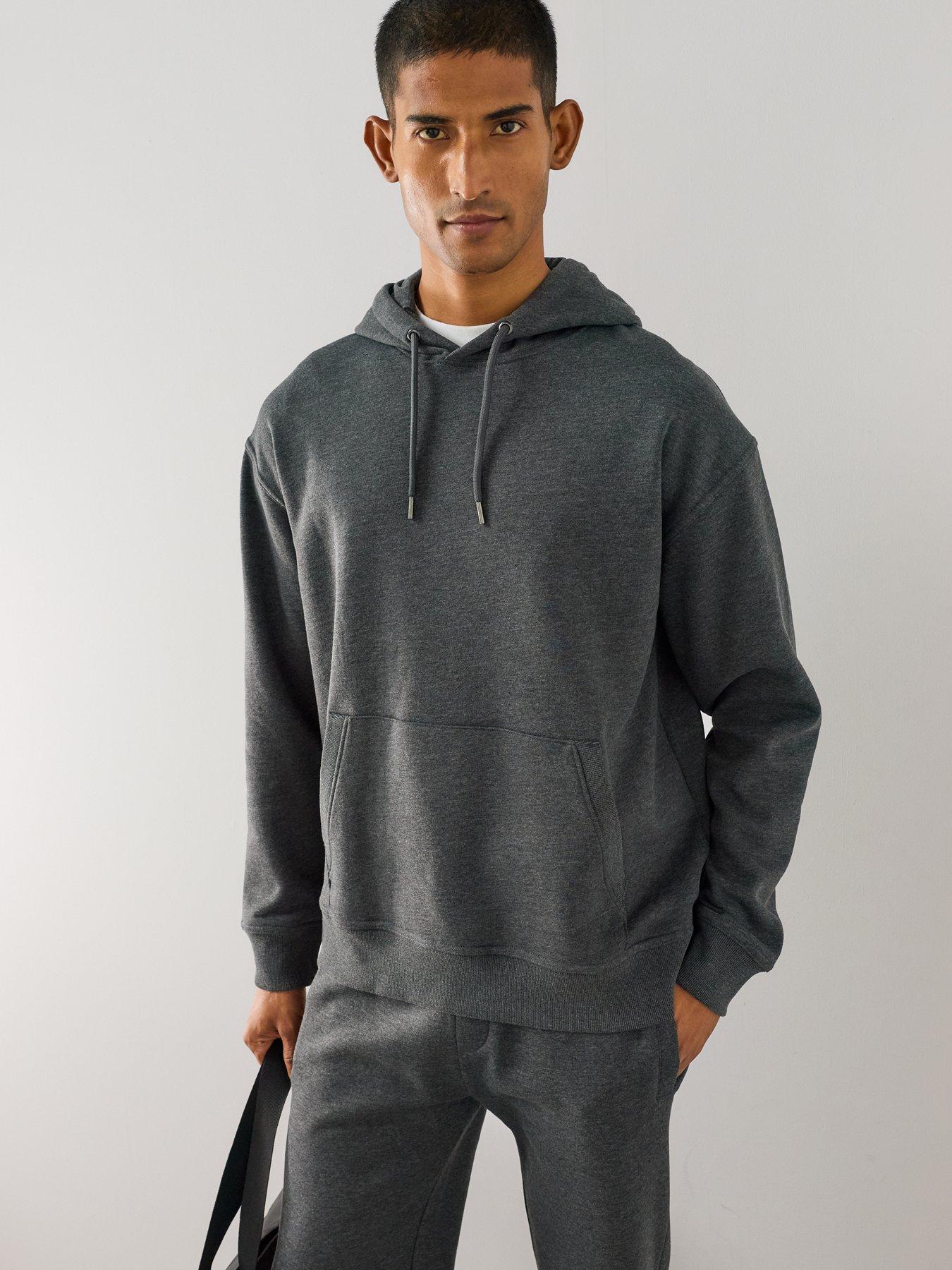 Image 5 of 7 of The Very Collection Essential Oversized Hoodie - Charcoal