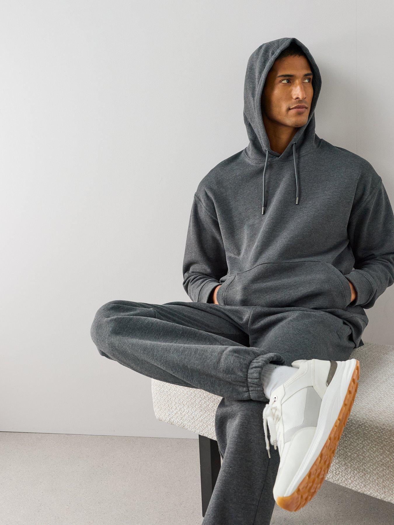Image 6 of 7 of The Very Collection Essential Oversized Hoodie - Charcoal