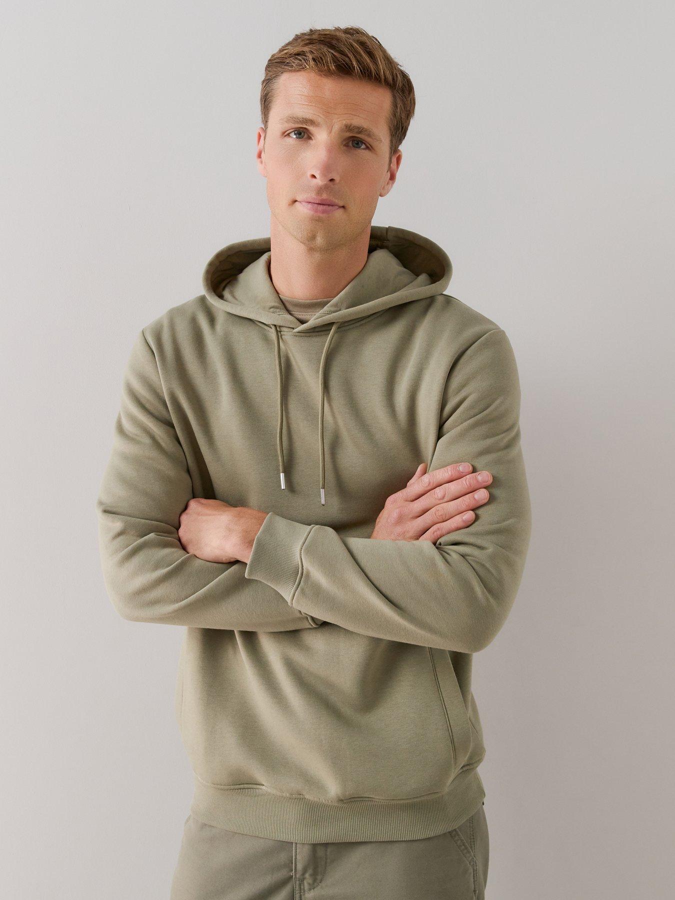 The Very Collection Essential Overhead Hoodie - Green