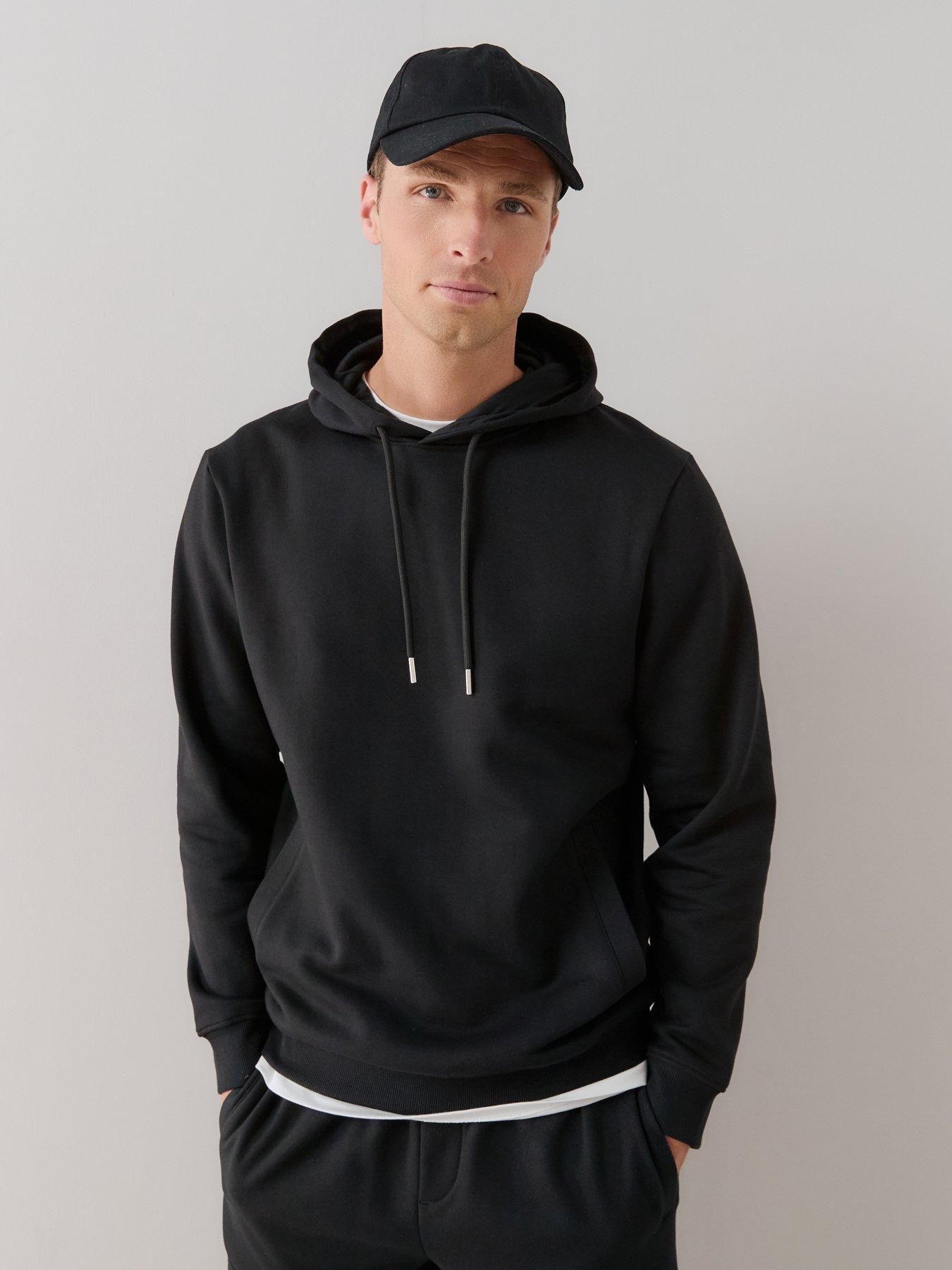 The Very Collection Essential Hoodie - Black