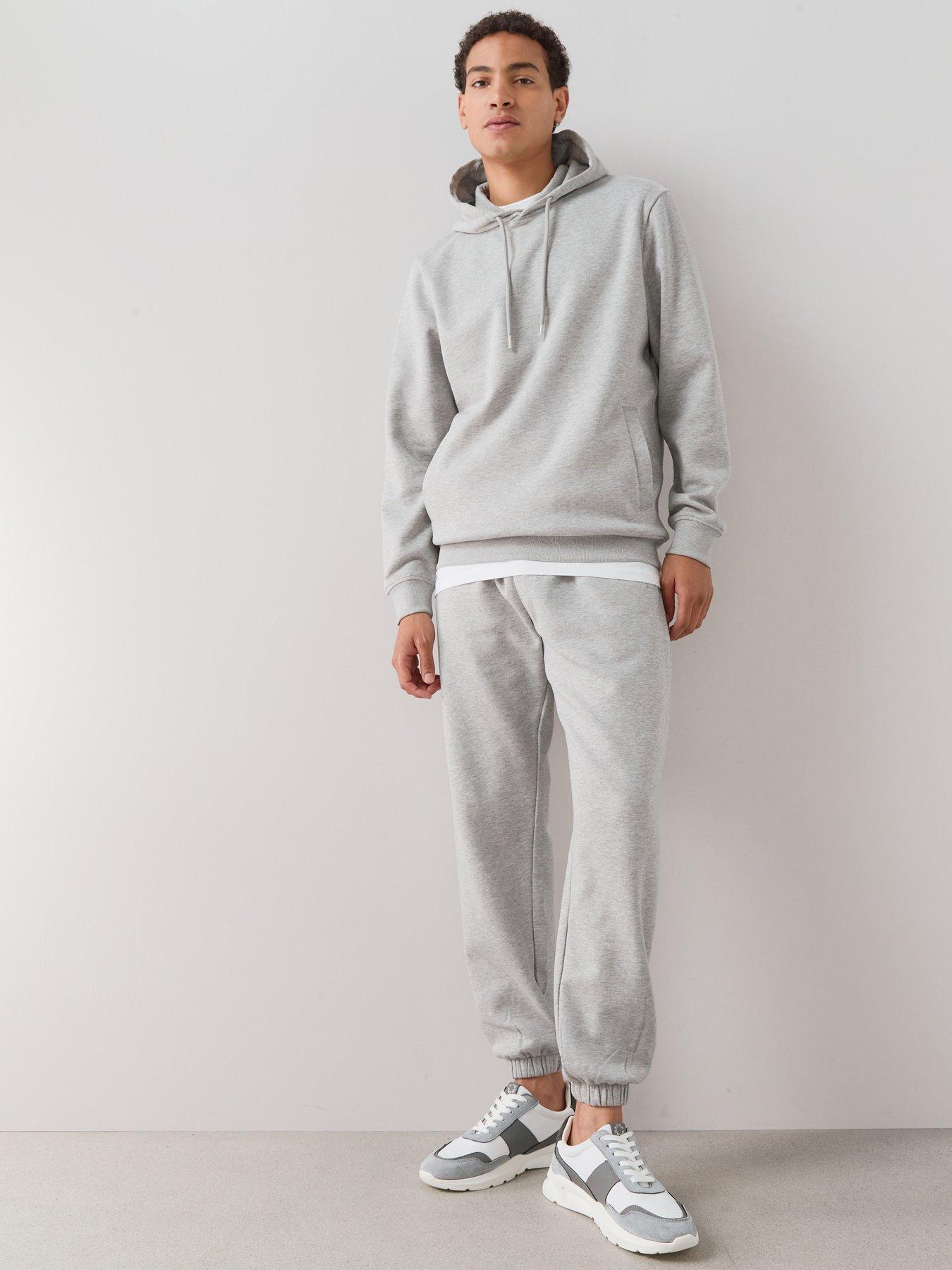 The Very Collection Essential Cuffed Joggers - Grey