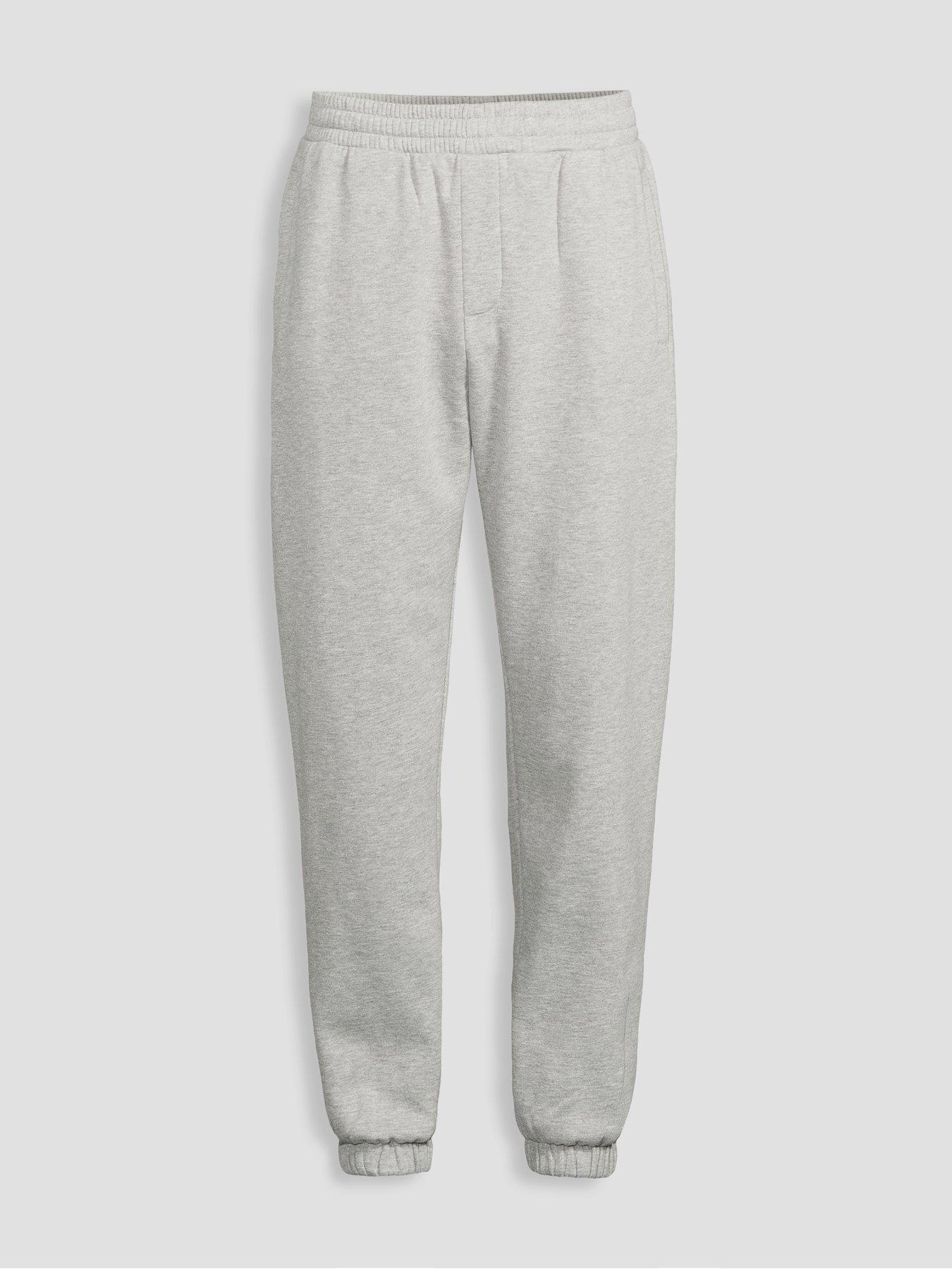 Image 7 of 7 of The Very Collection Essential Cuffed Joggers - Grey