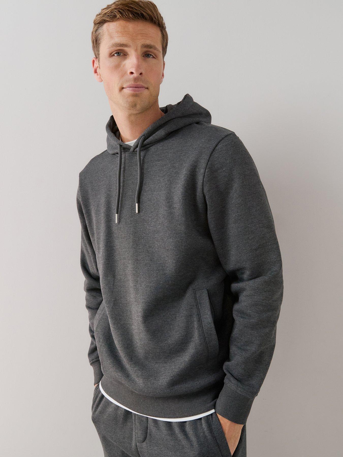 The Very Collection Essentials Overhead Tracksuit - Charcoal