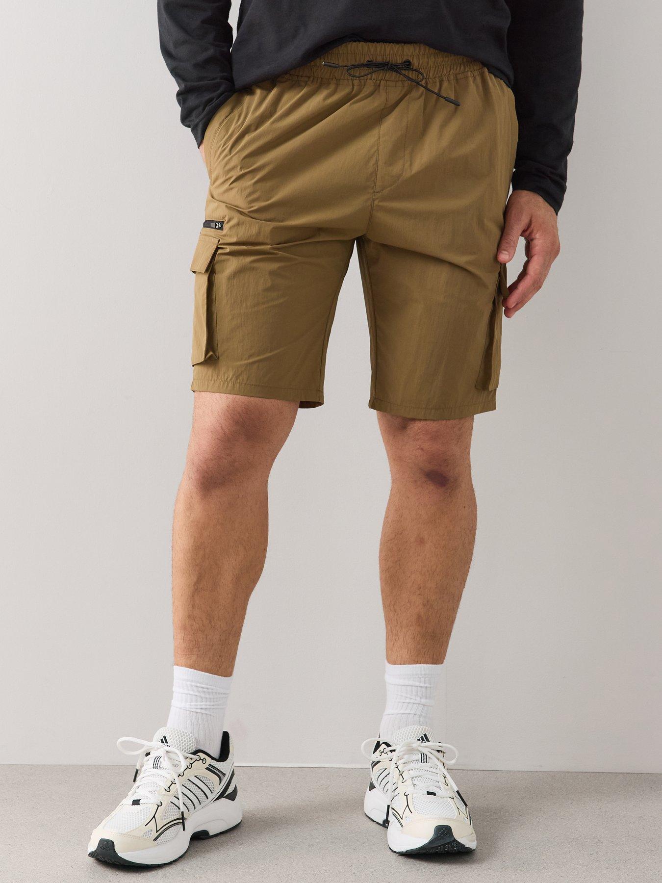 Image 4 of 6 of The Very Collection Tech Shorts - Brown