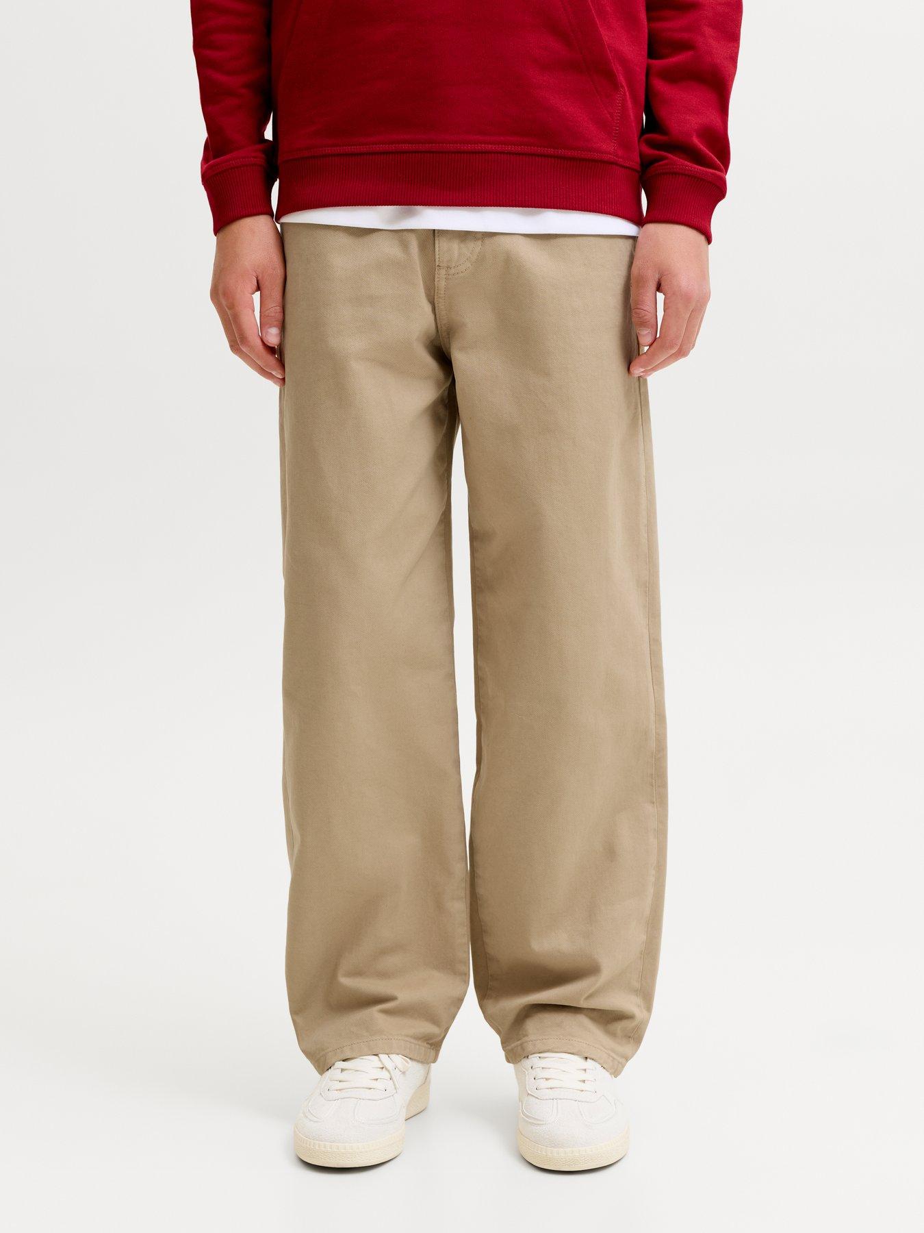 Jack & Jones Junior Trousers Boys - Beige/Fields Of Rye